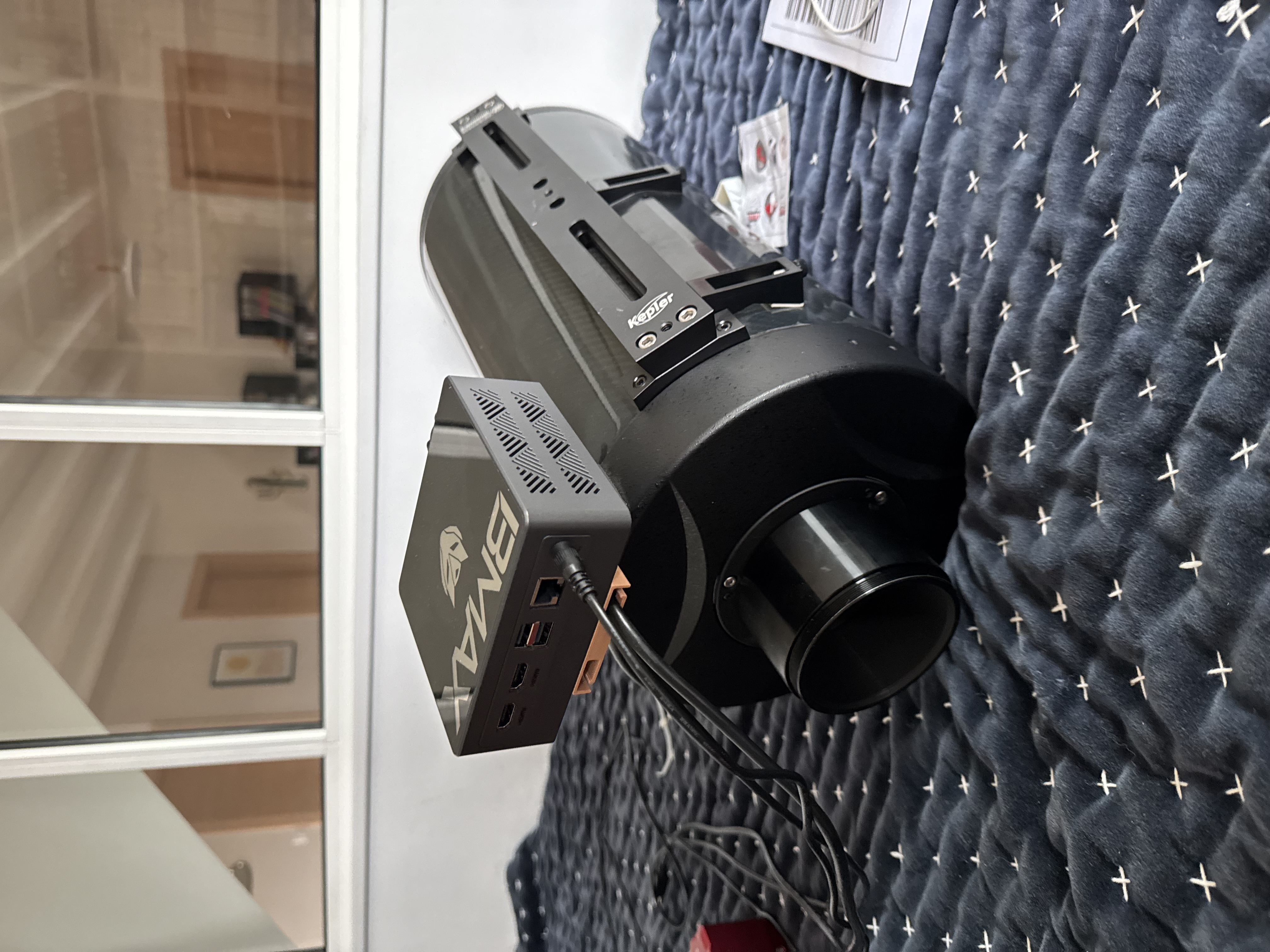 BMAX-B4Plus Finder Dovetail Holder and cable management