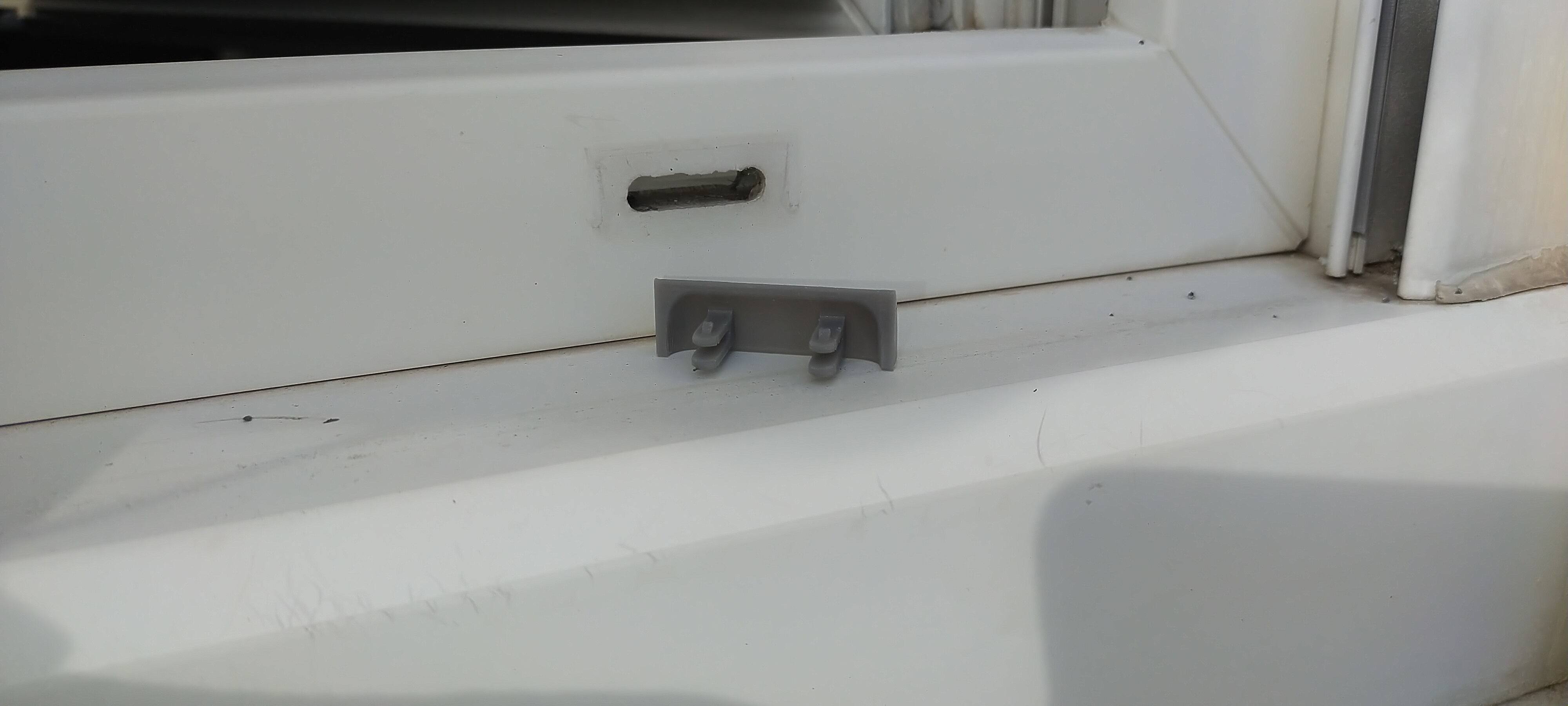Busette de drainage fenêtre pvc