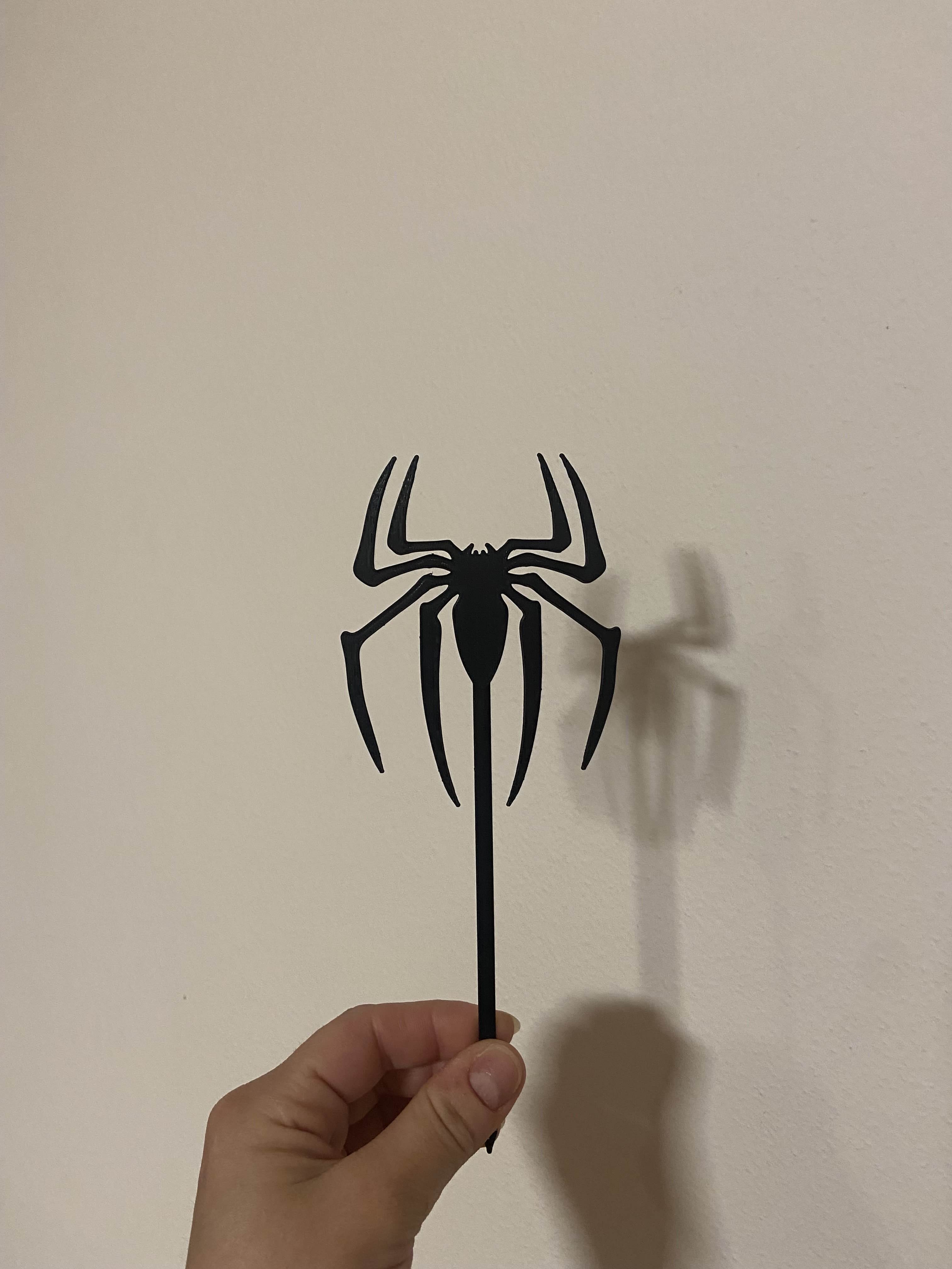 spiderman cake topper