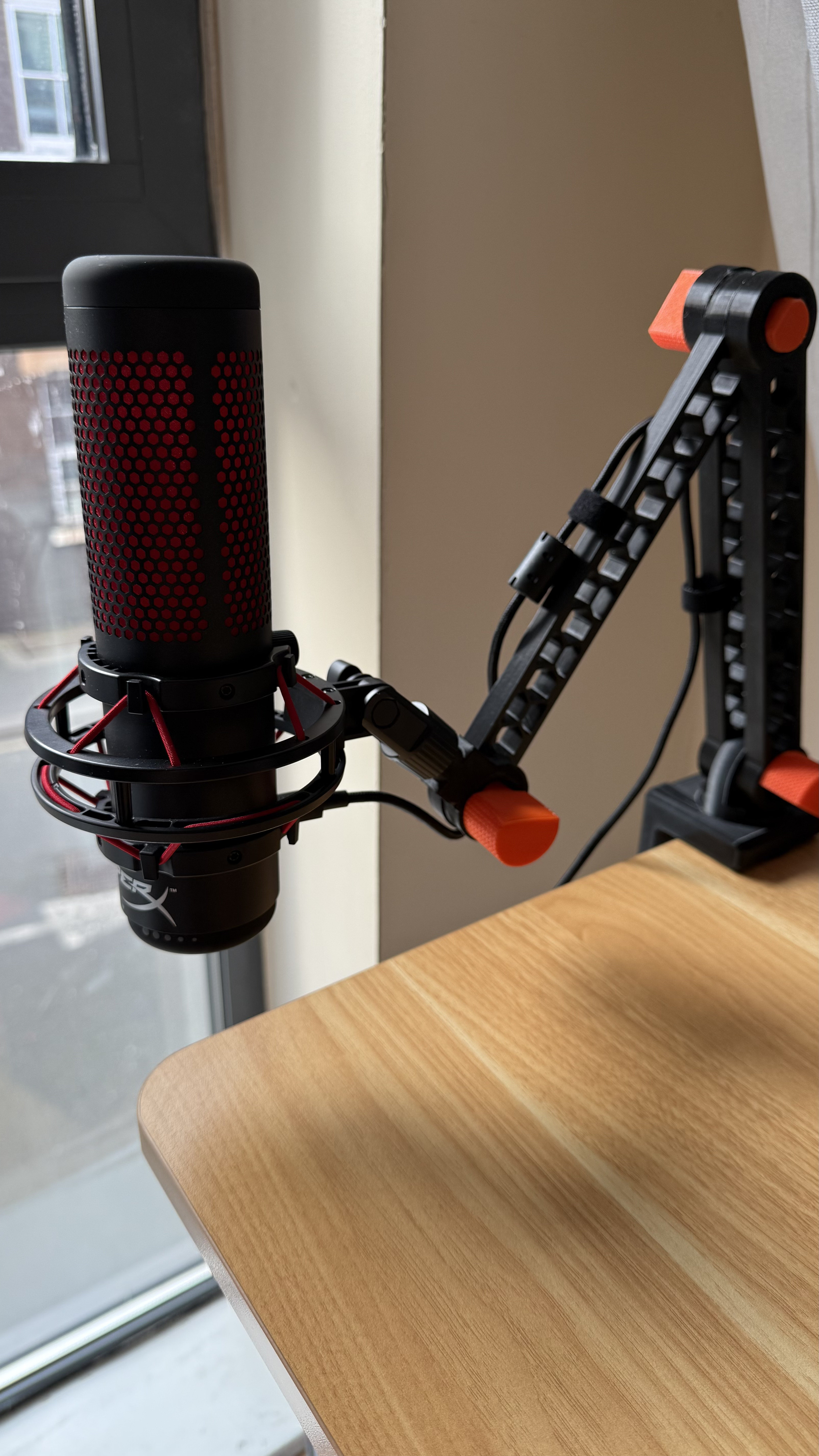 Microphone Adapter Remix for Flexible Phone Arm