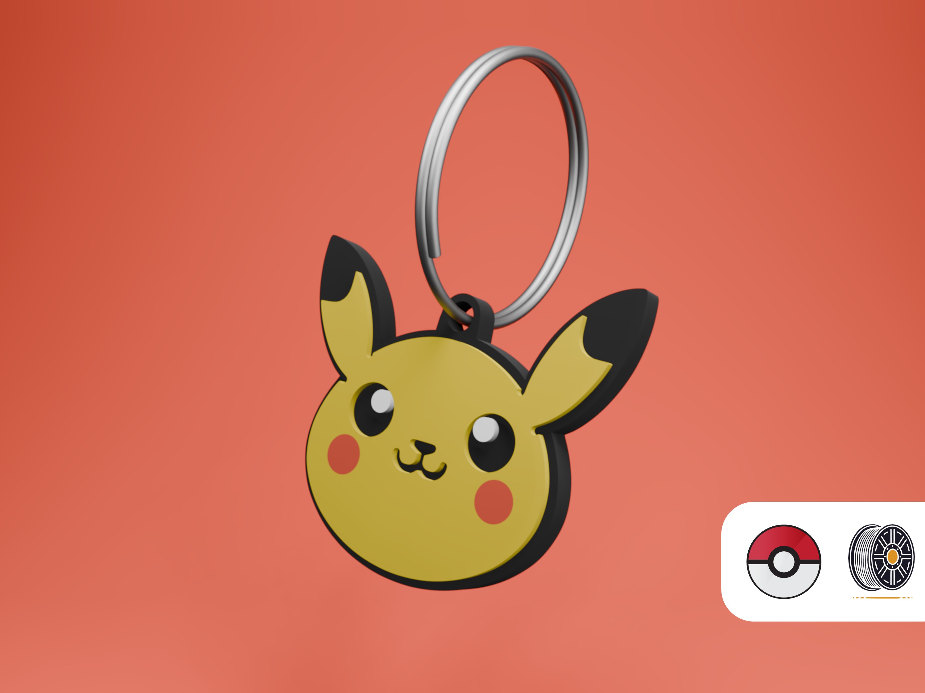 Pikachu | Pokemon Keychain Series