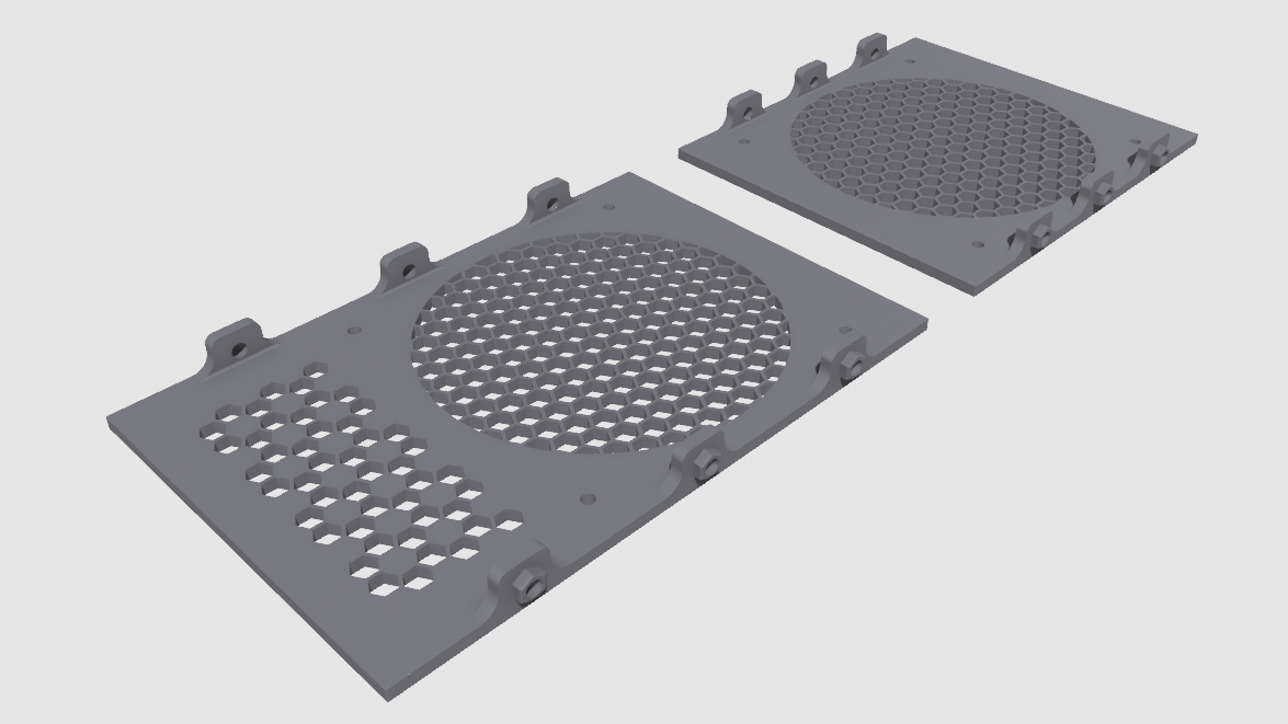 3D printable rack - 6.5 inch rack Topper