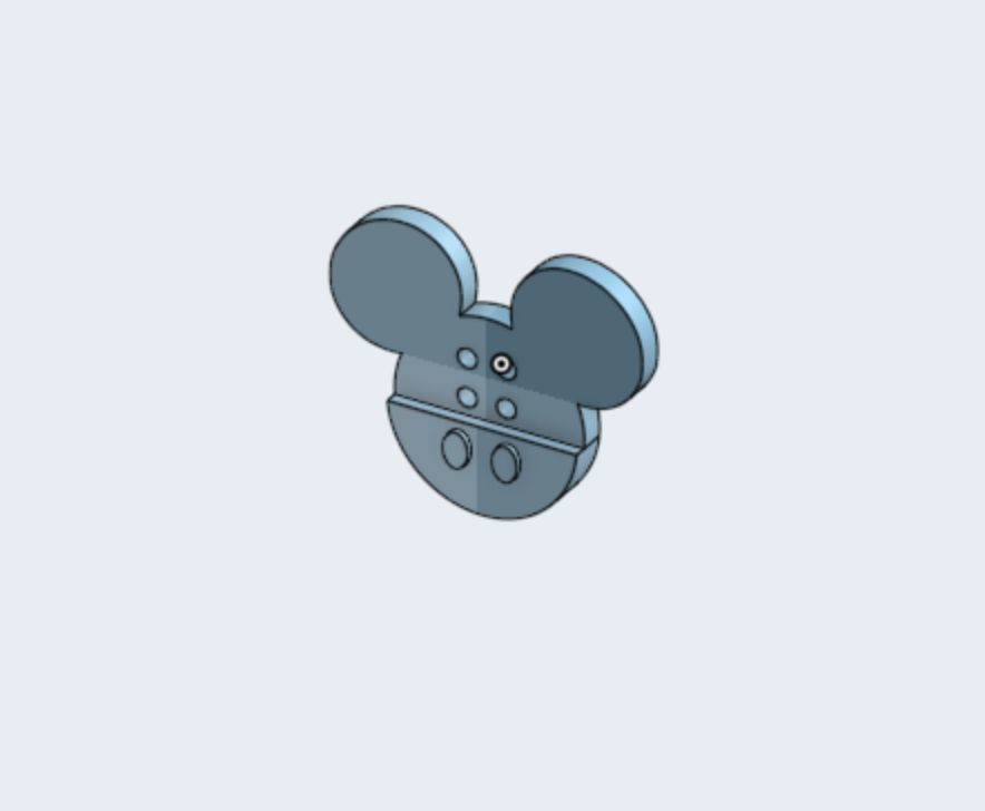 Mickey Mouse Shirt Button — miniatura 3