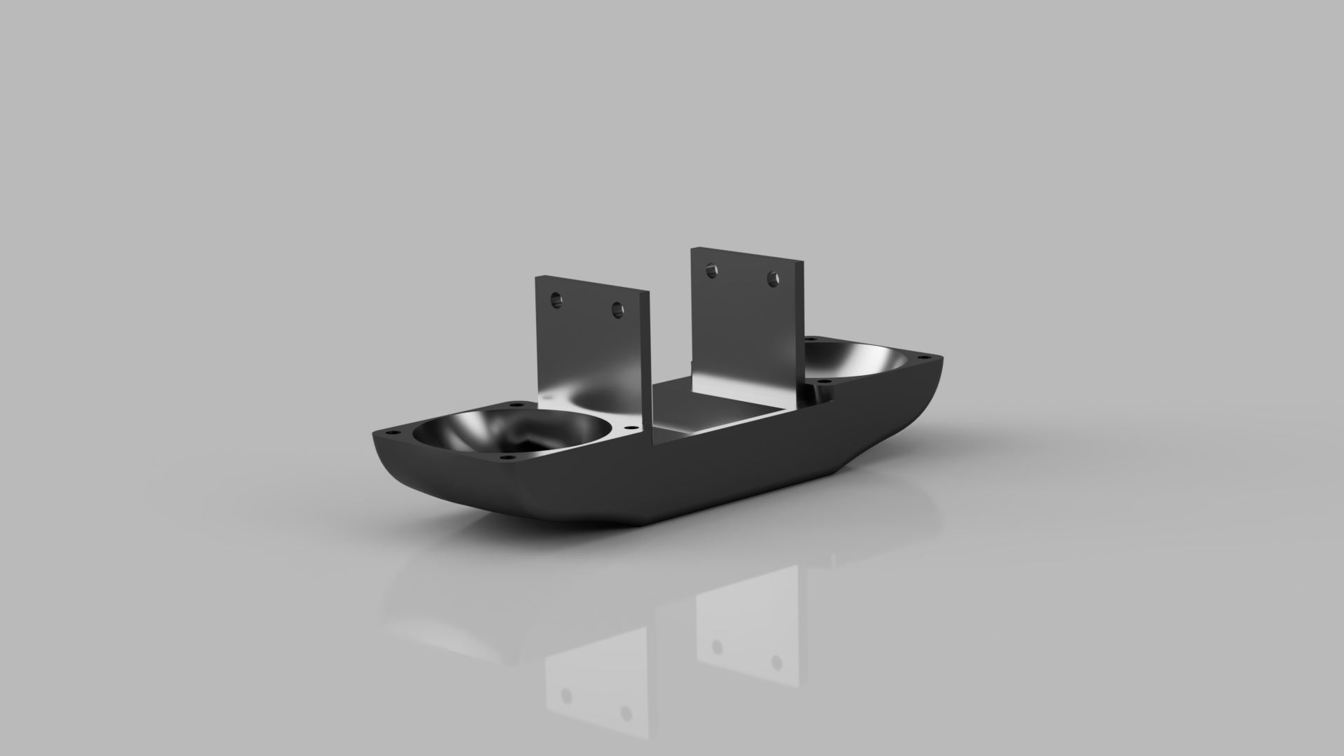 [ULTIMAKER 2/2+] 40mm Dual Standard Fan Mount [FOR DIRECT DRIVE UPGRADE]