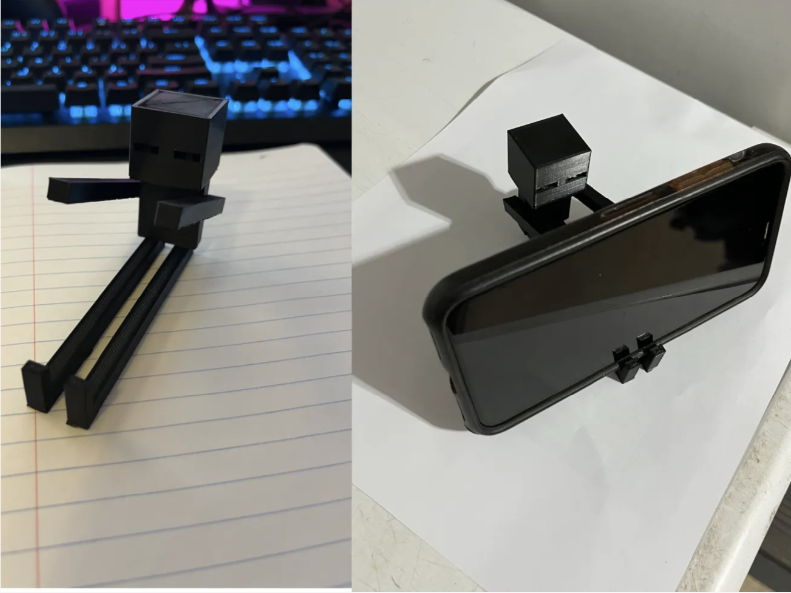 Minecraft Enderman Phone Holder