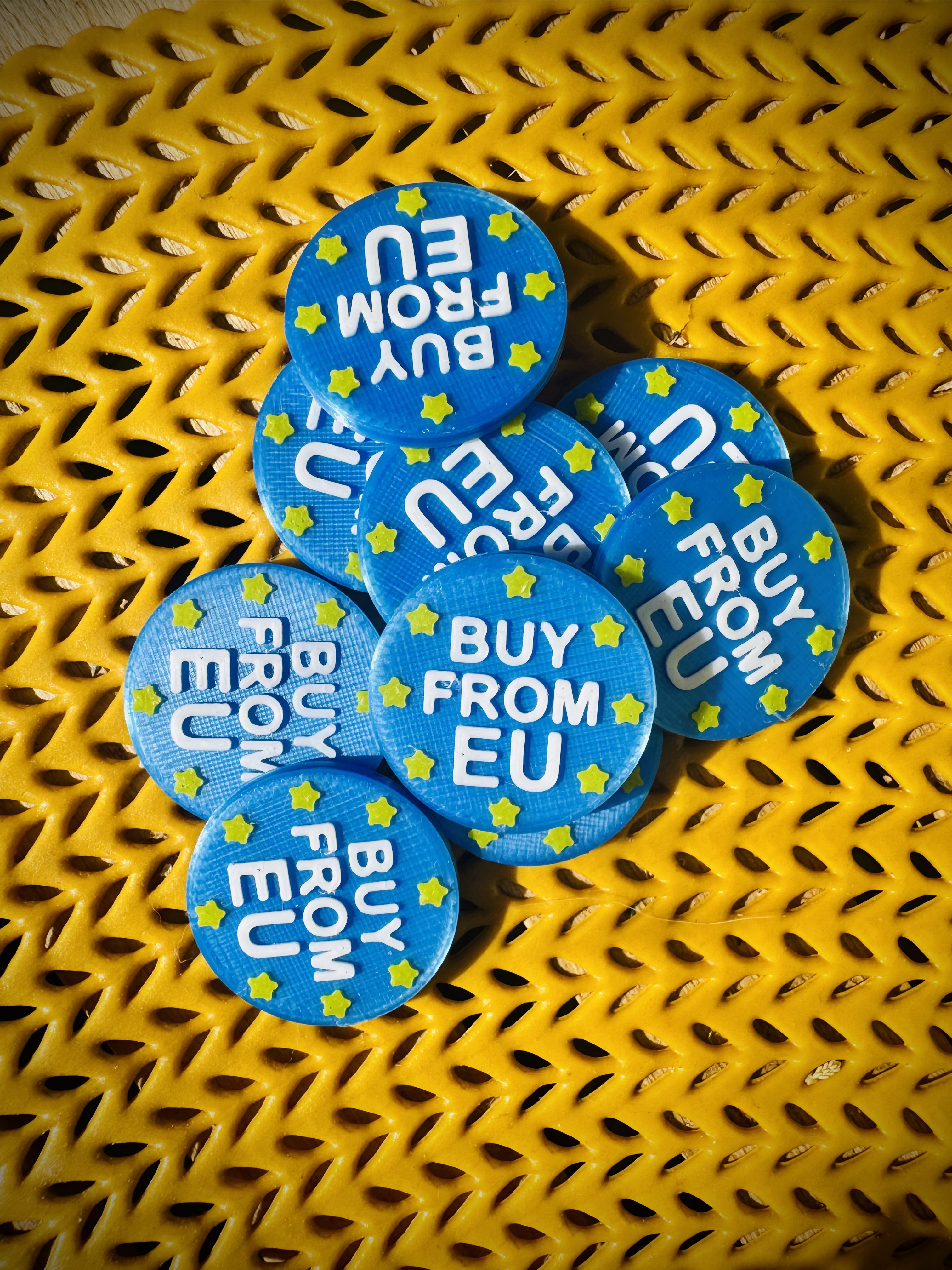 "Buy from EU" trolley token / Einkaufswagenchip