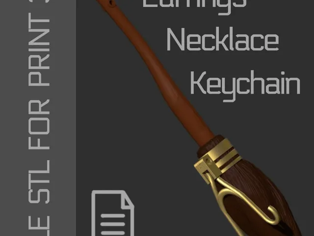 Broomstick Inspired by Nimbus 2000 – Test STL File