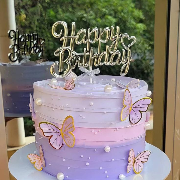 happy birthday topper