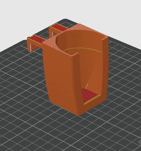 Mount for LG Magic Remote on a bed