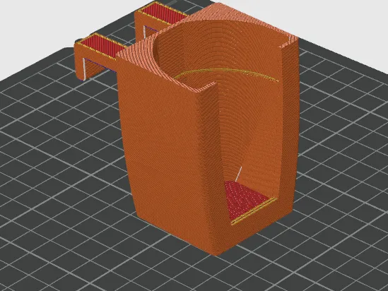 Mount for LG Magic Remote on a bed