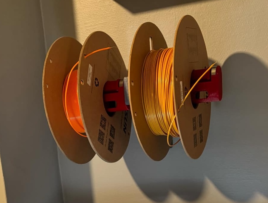 Wallmounted Dual Spoolholder