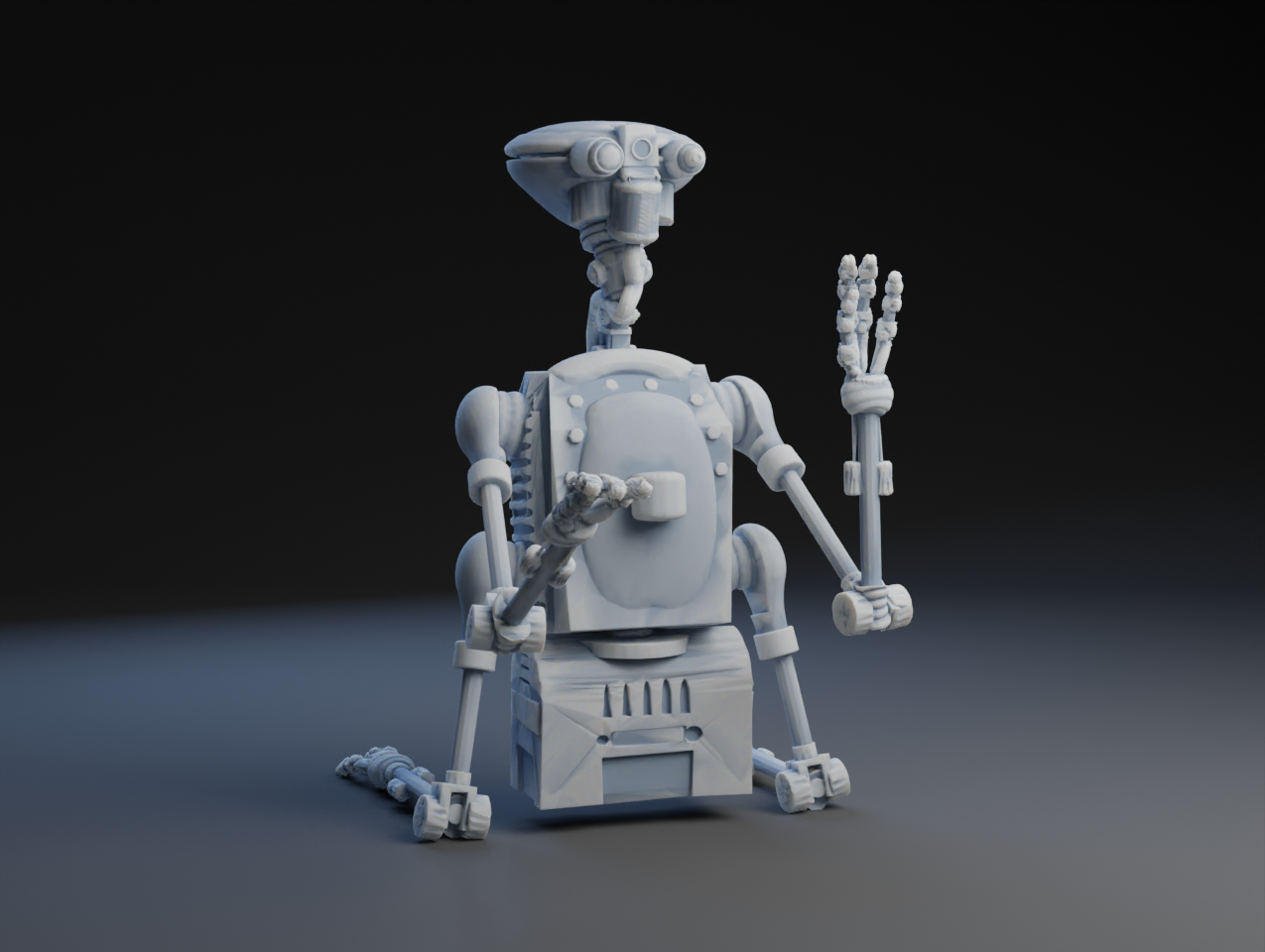 Dune Sea Train Droid -Book of Boba Fett