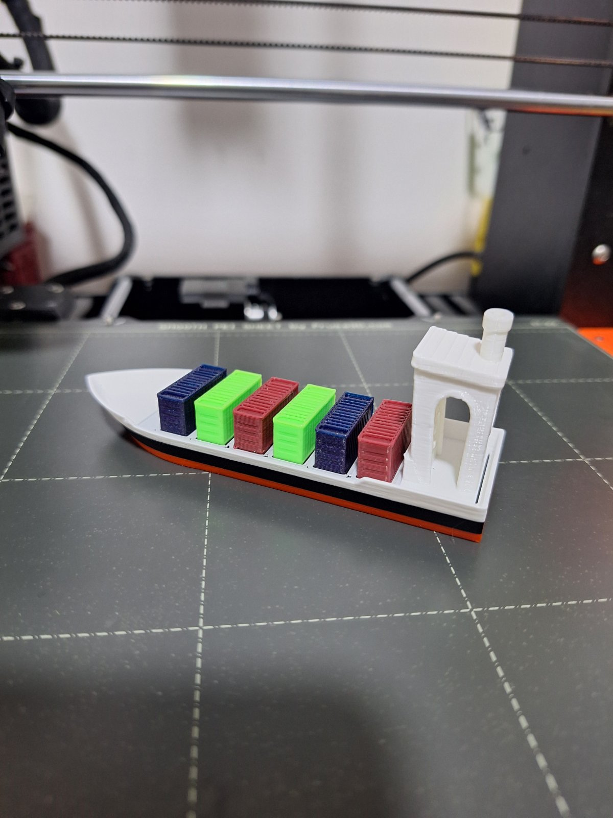 Miniatura 2 do modelo 3D Container ship benchy