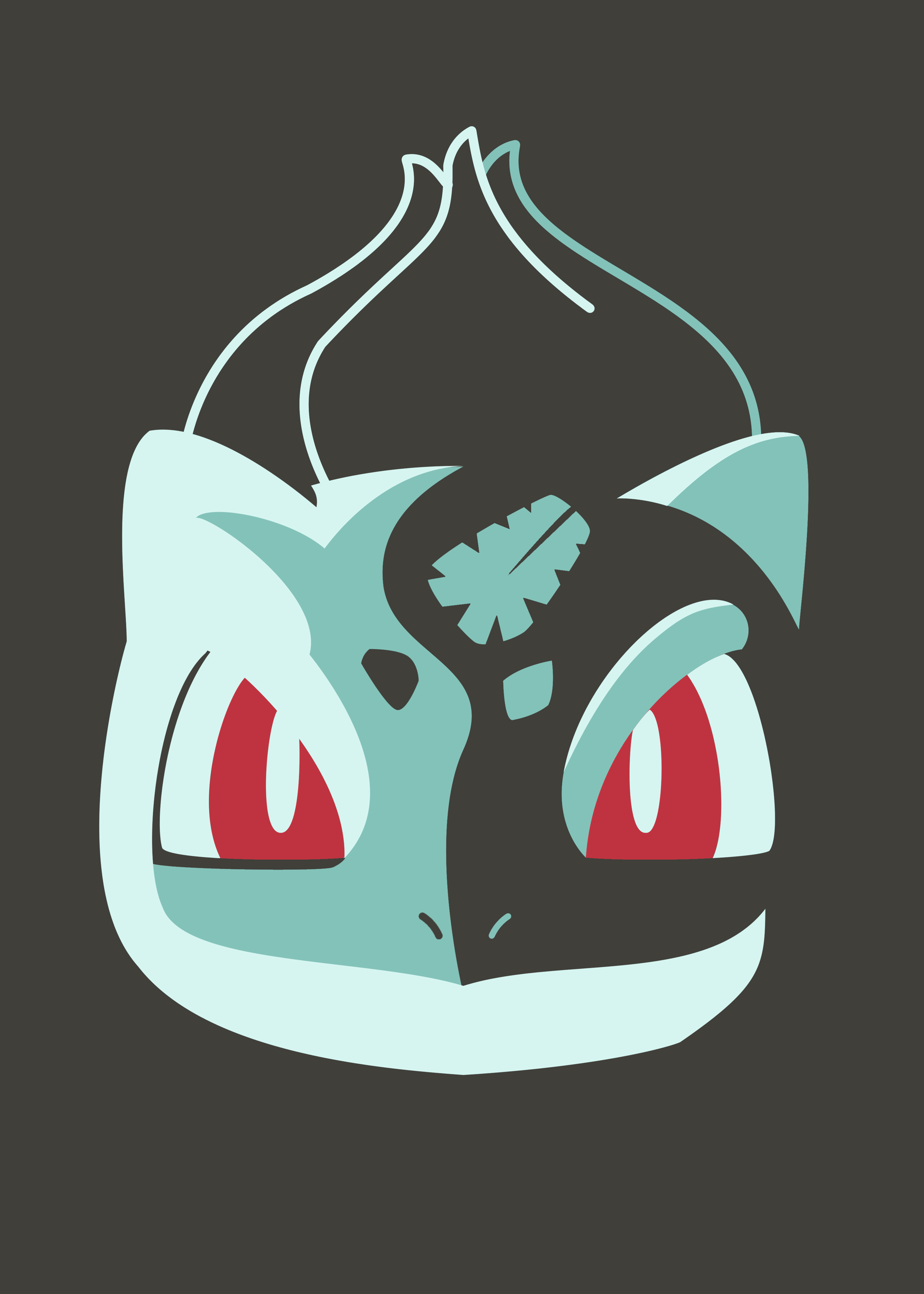 Bulbasaur Poke Portrait