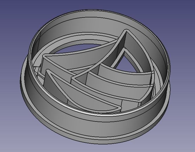Sailingboat cookie cutter