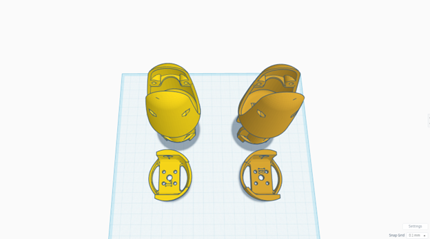 Sky Surfer VTOL nacelles and motor mounts