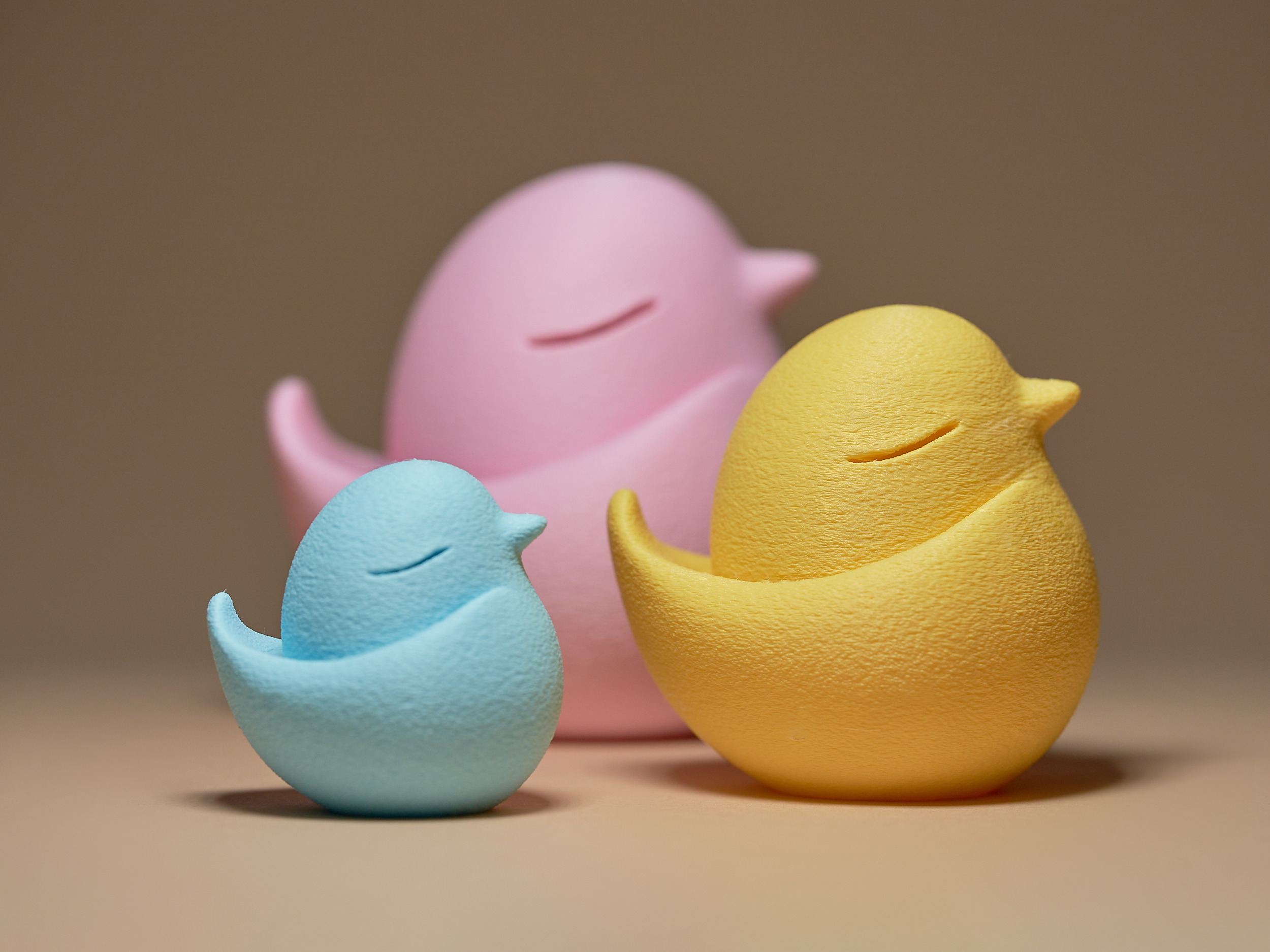 Miniatura 4 do modelo 3D Easter Chick Decor