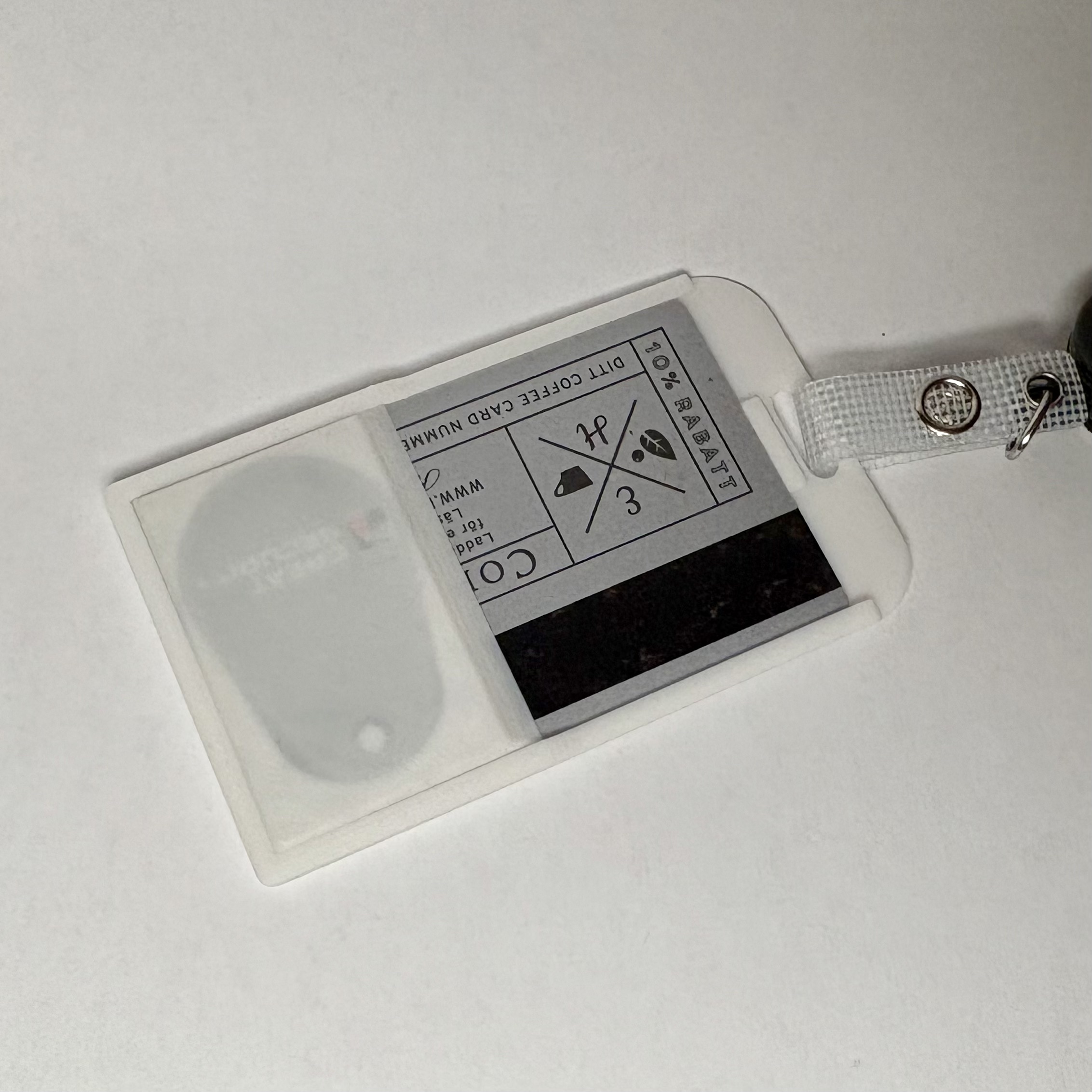 Modular ID Badge Holder with Tag / Key Fob Backpack