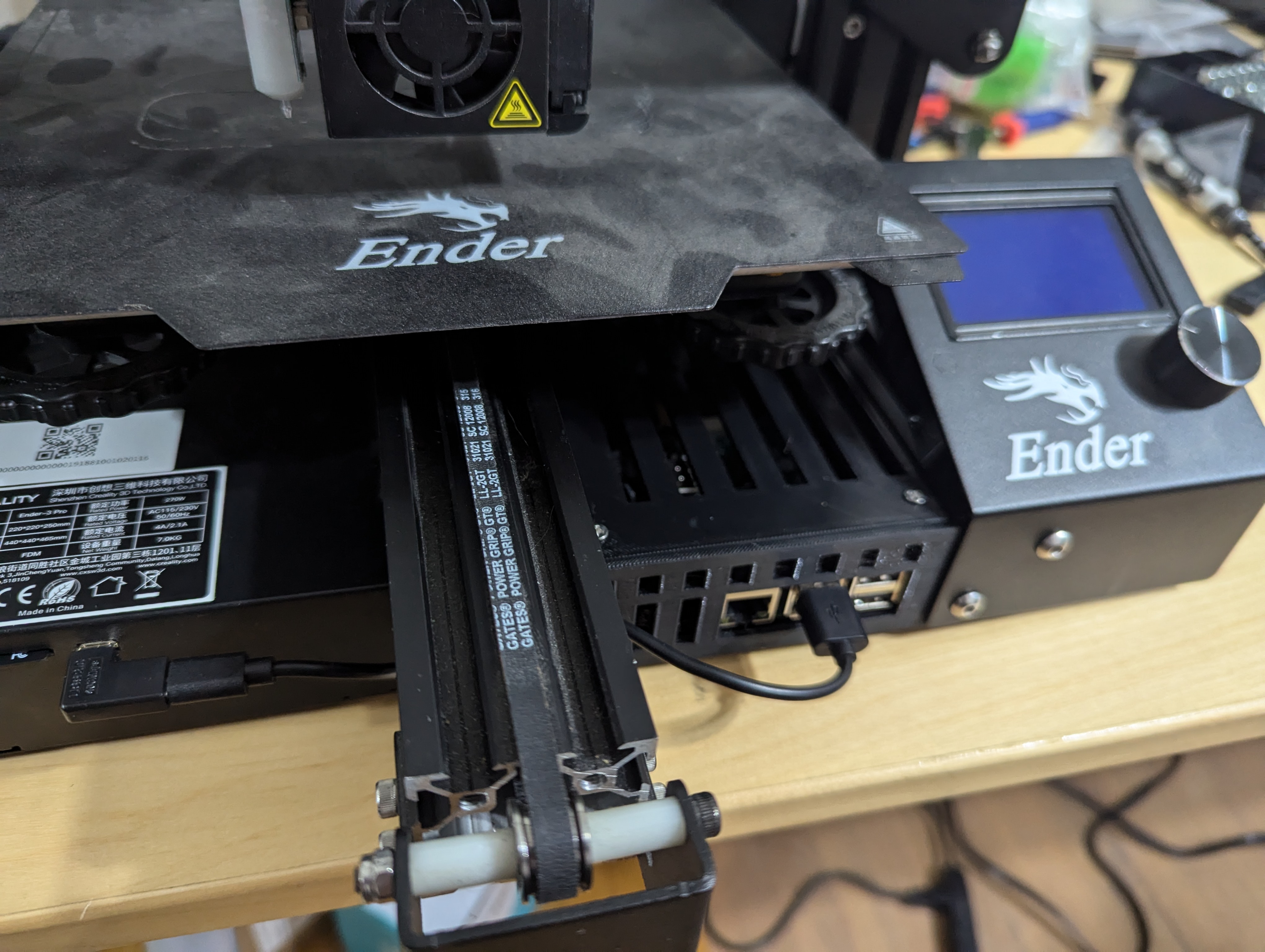 Yet Another Raspberry Pi Ender 3 Case (Pro, V2)