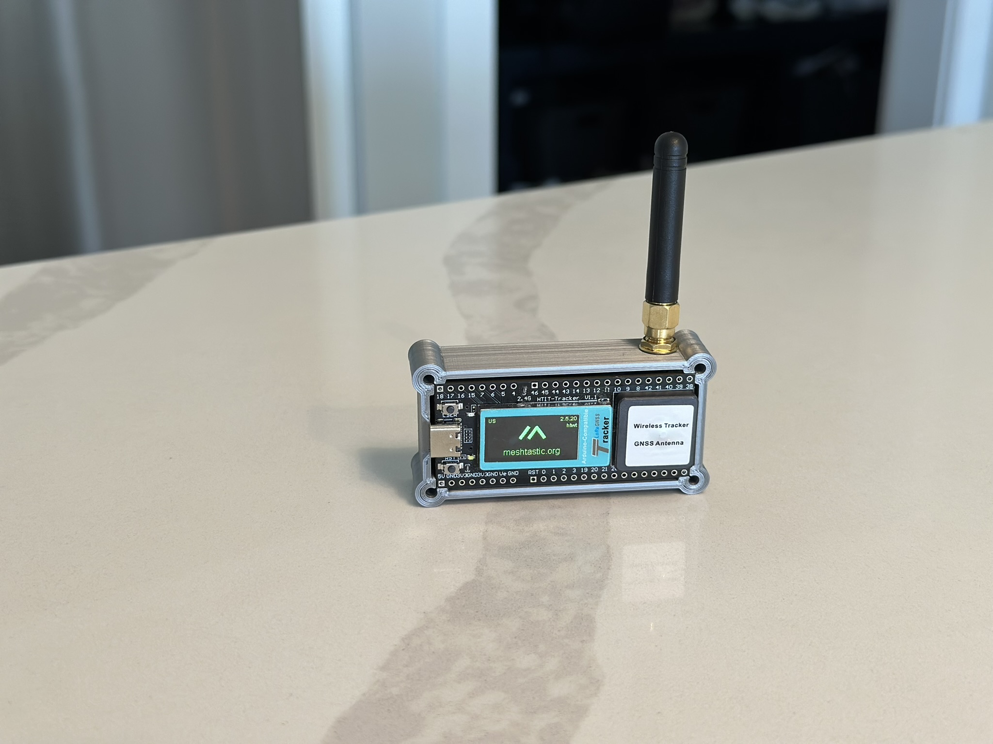 Miniatura 4 do modelo 3D Heltec Wireless Tracker Case