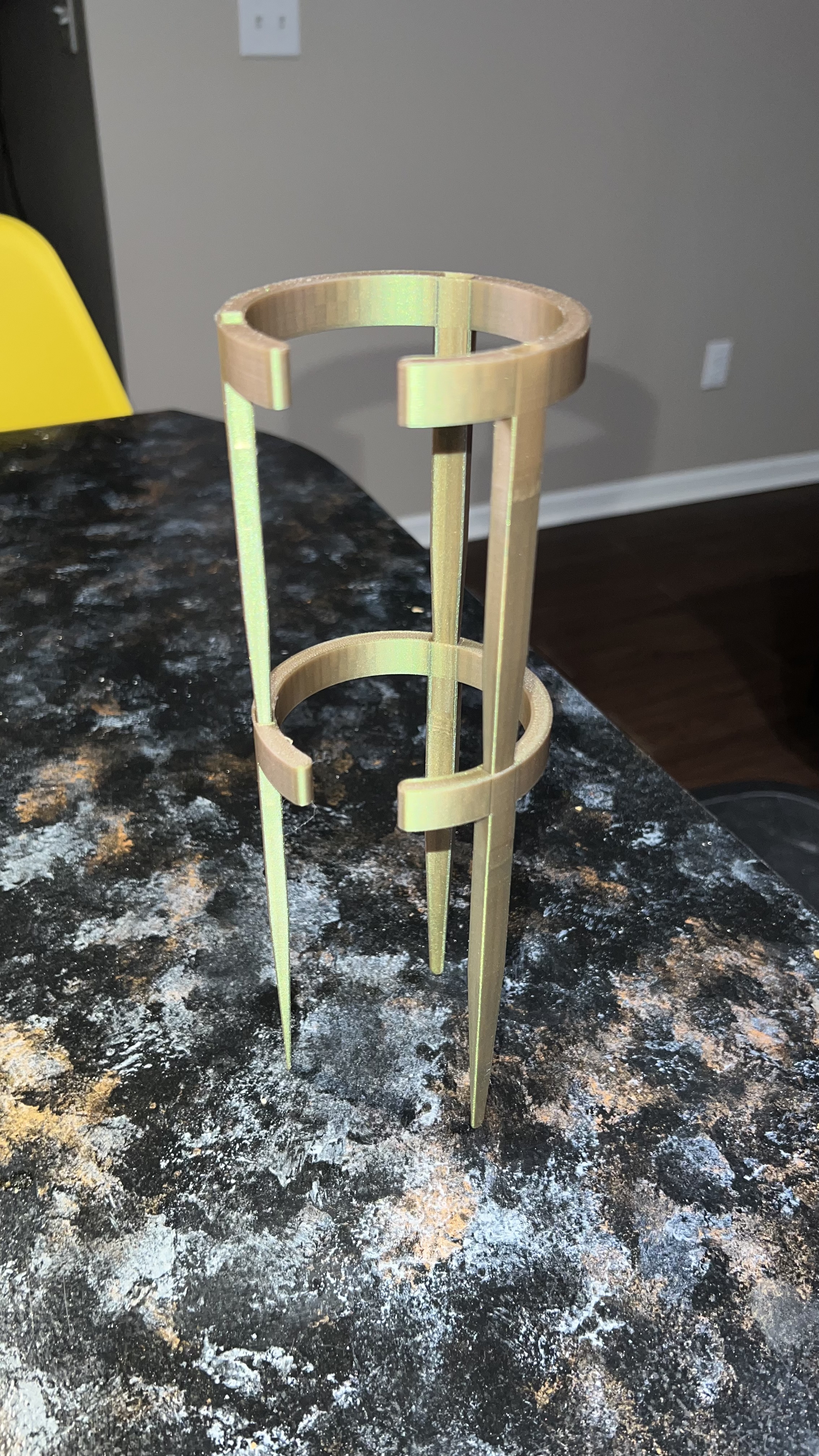 Miniatura 3 do modelo 3D Stackable Plant Trellis