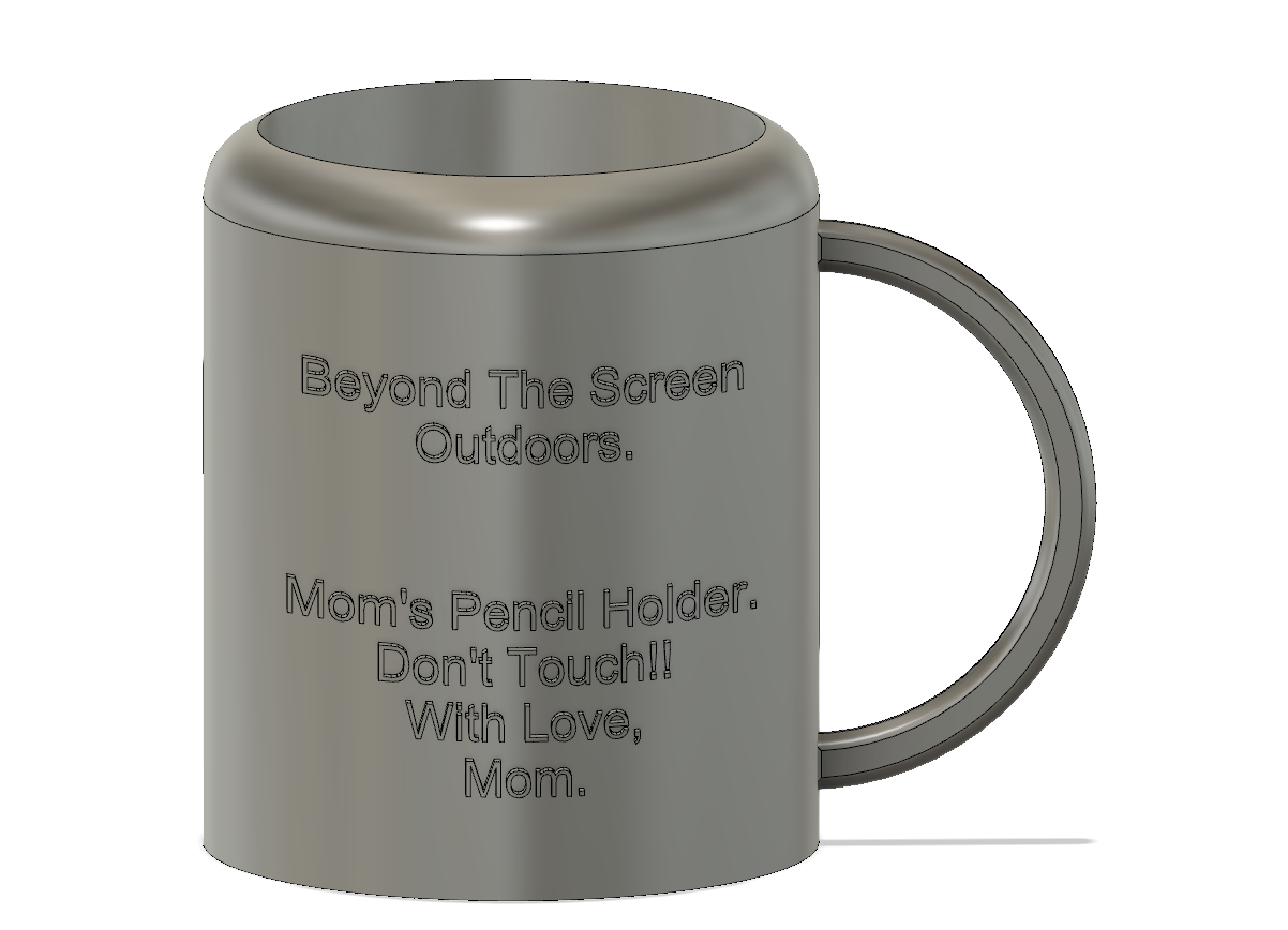 Pencil Pen Holder for Mothers day!
