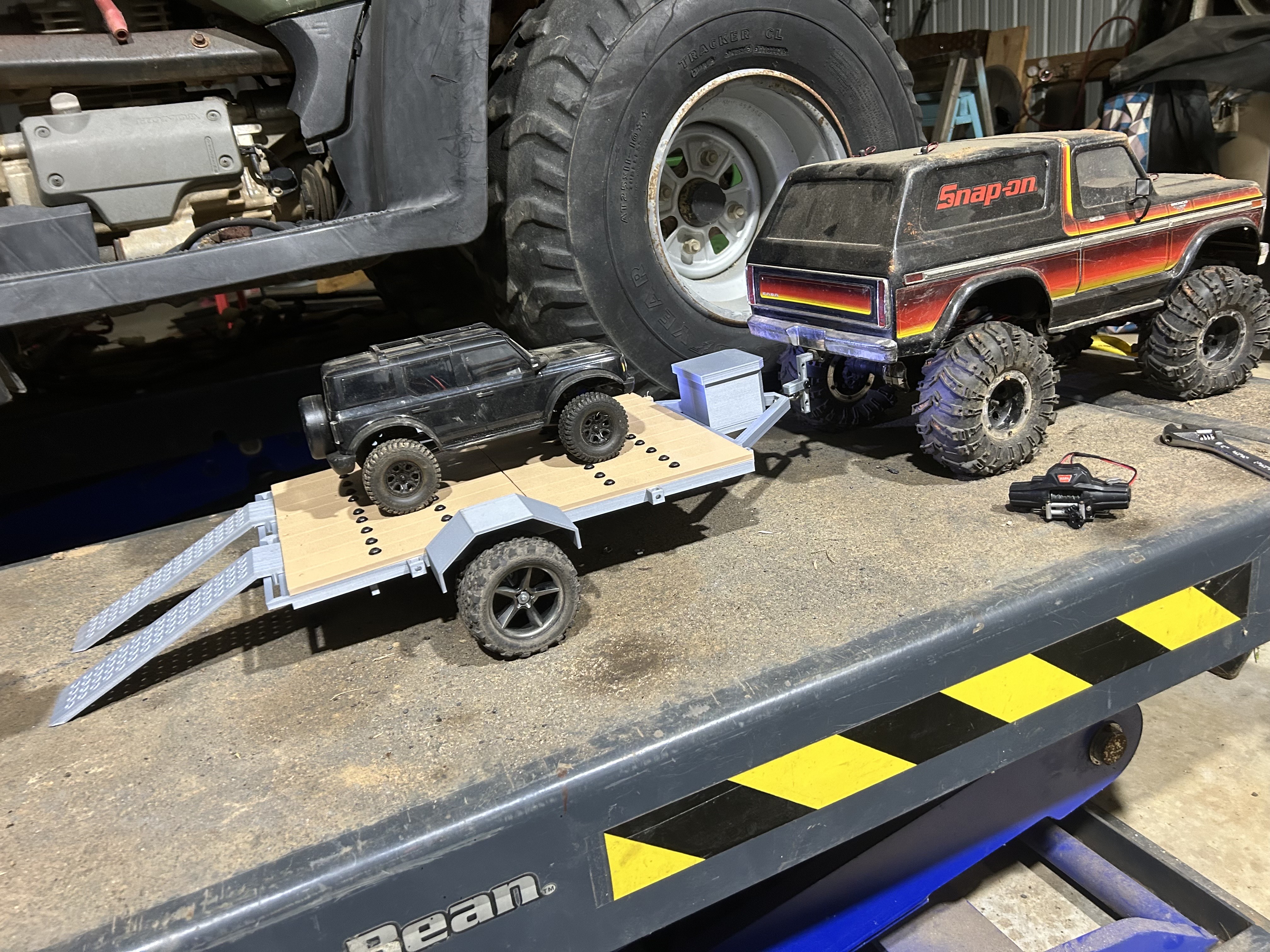 RC Crawler Trailer 1/10