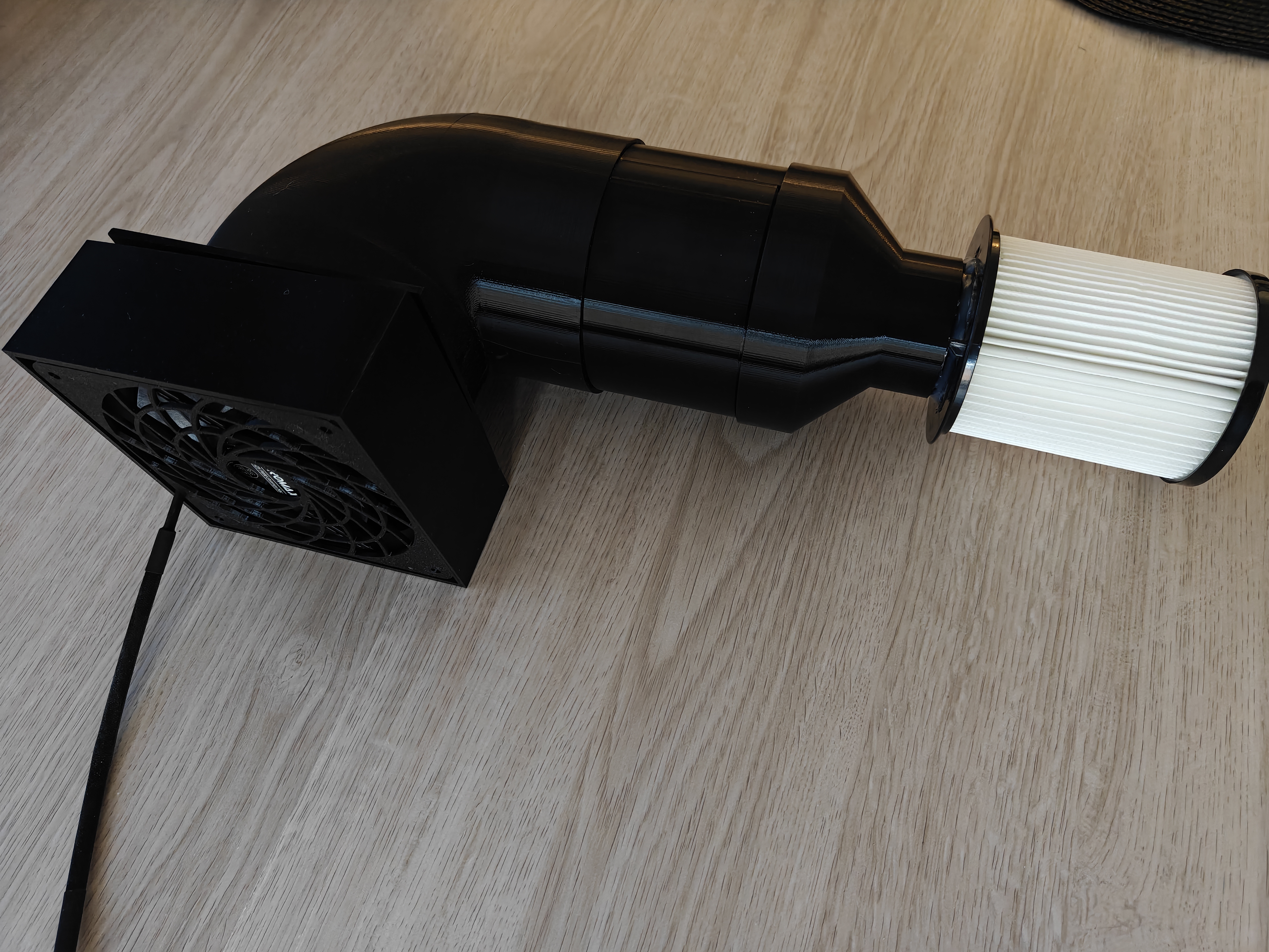 Air filter for 3d printer enclosure