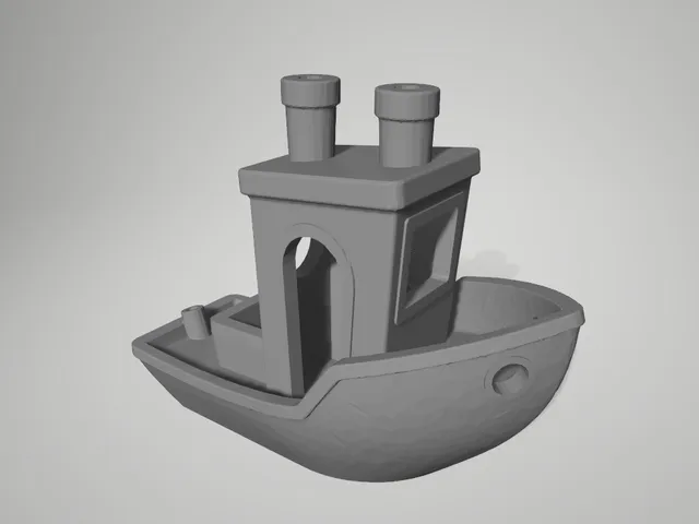 3DBenchy with two chimneys by Miko_Art