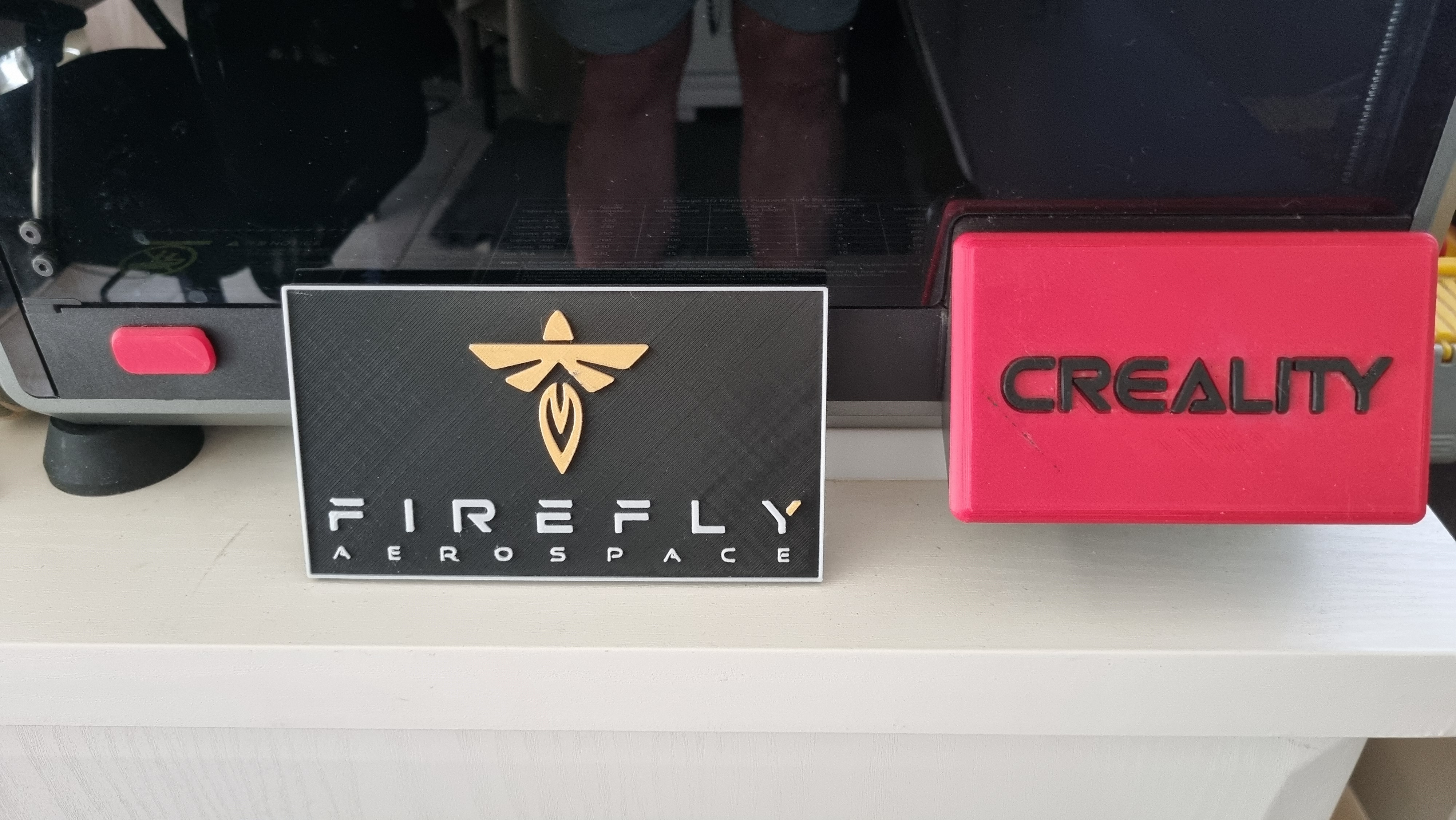 Firefly Aerospace Logo Plaque