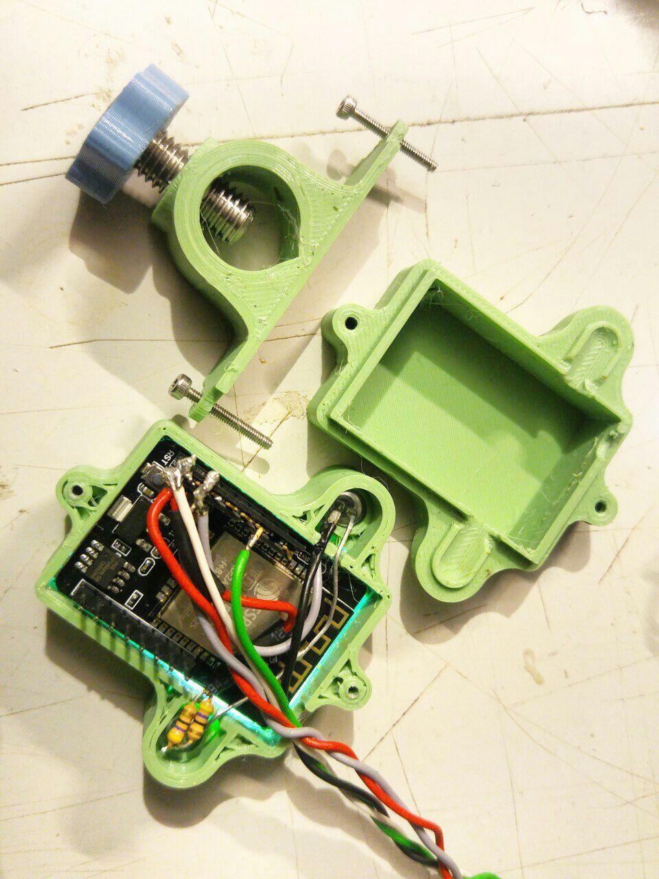 ESP32 camera case with IR LEDs for night vision by Maschinist