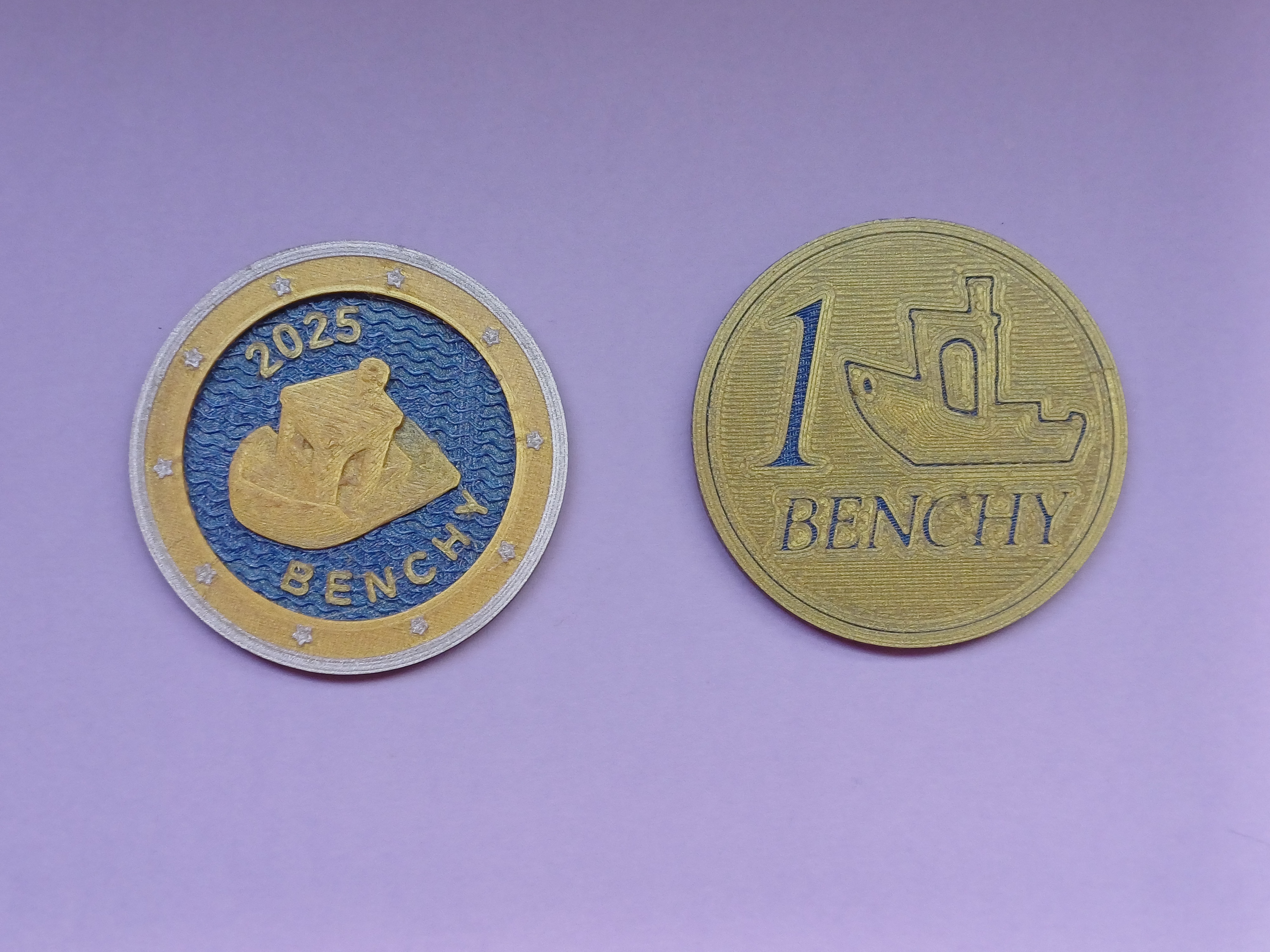 Benchy coin + addons