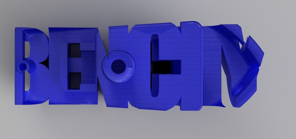 TEXT Benchy