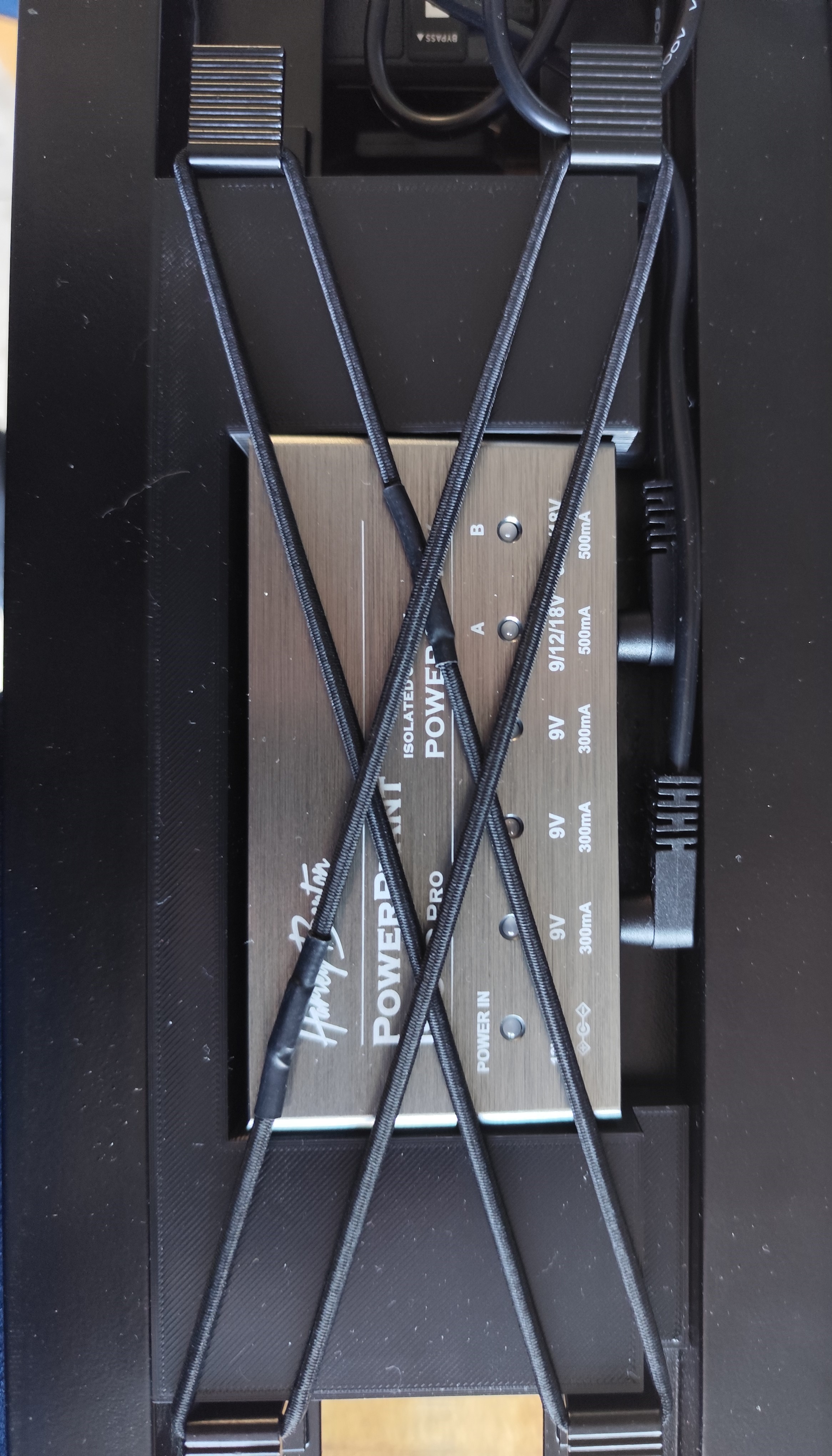 Harley Benton Pedalboard power supply mount