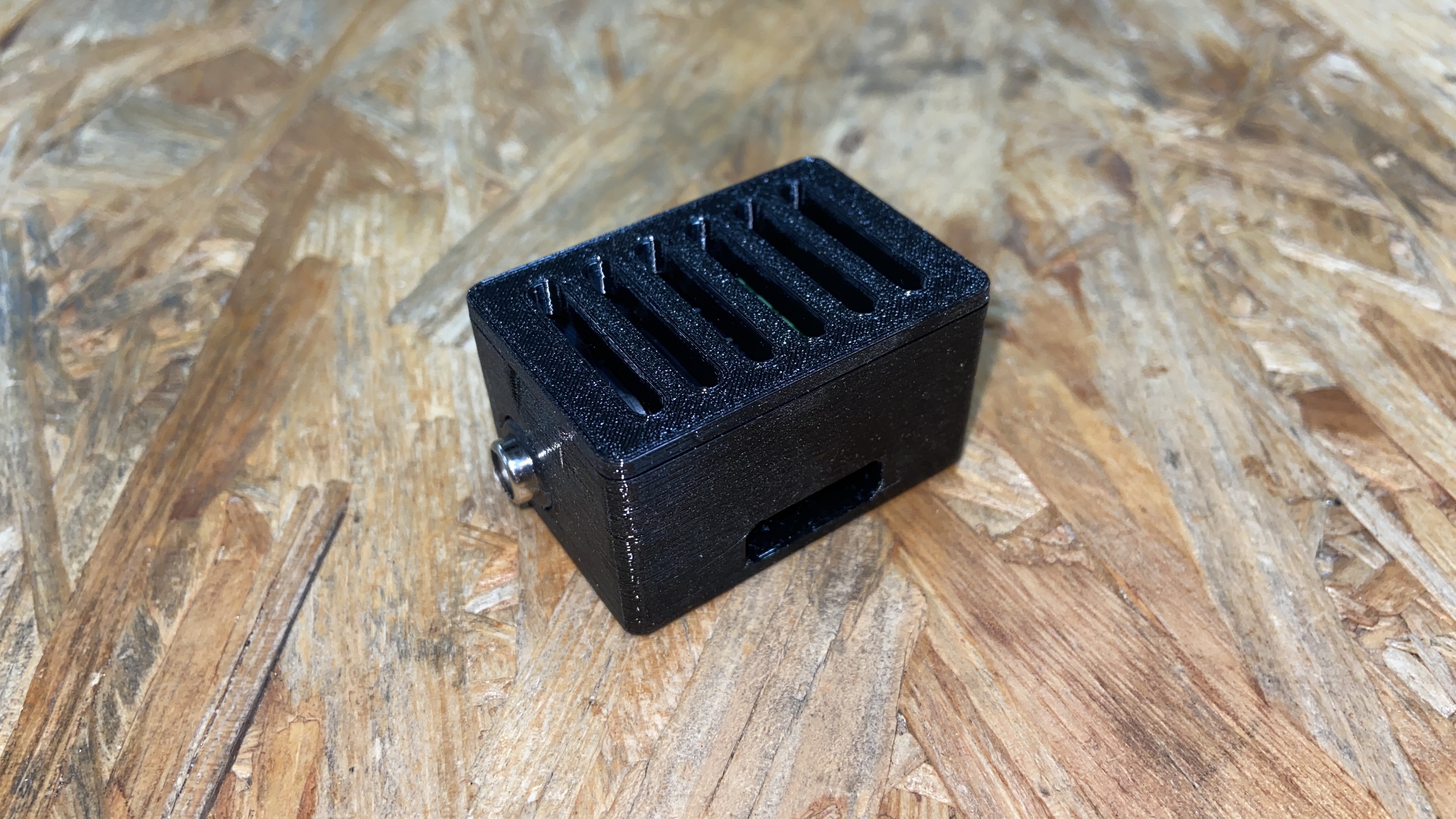 Wemos D1 mini case with Power Jack by Lorenz Nimmervoll, Download free STL  model