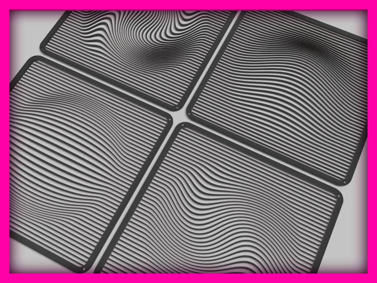 Proportional Transformations² - Wave Art (2D)