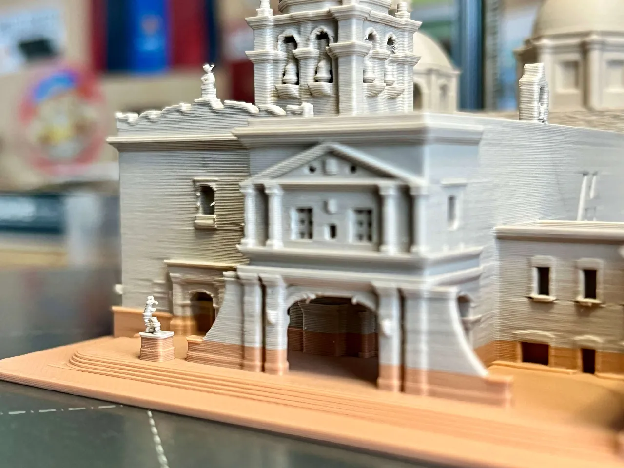 Templo de La Cruz - Queretaro, Mexico by MiniWorld3D