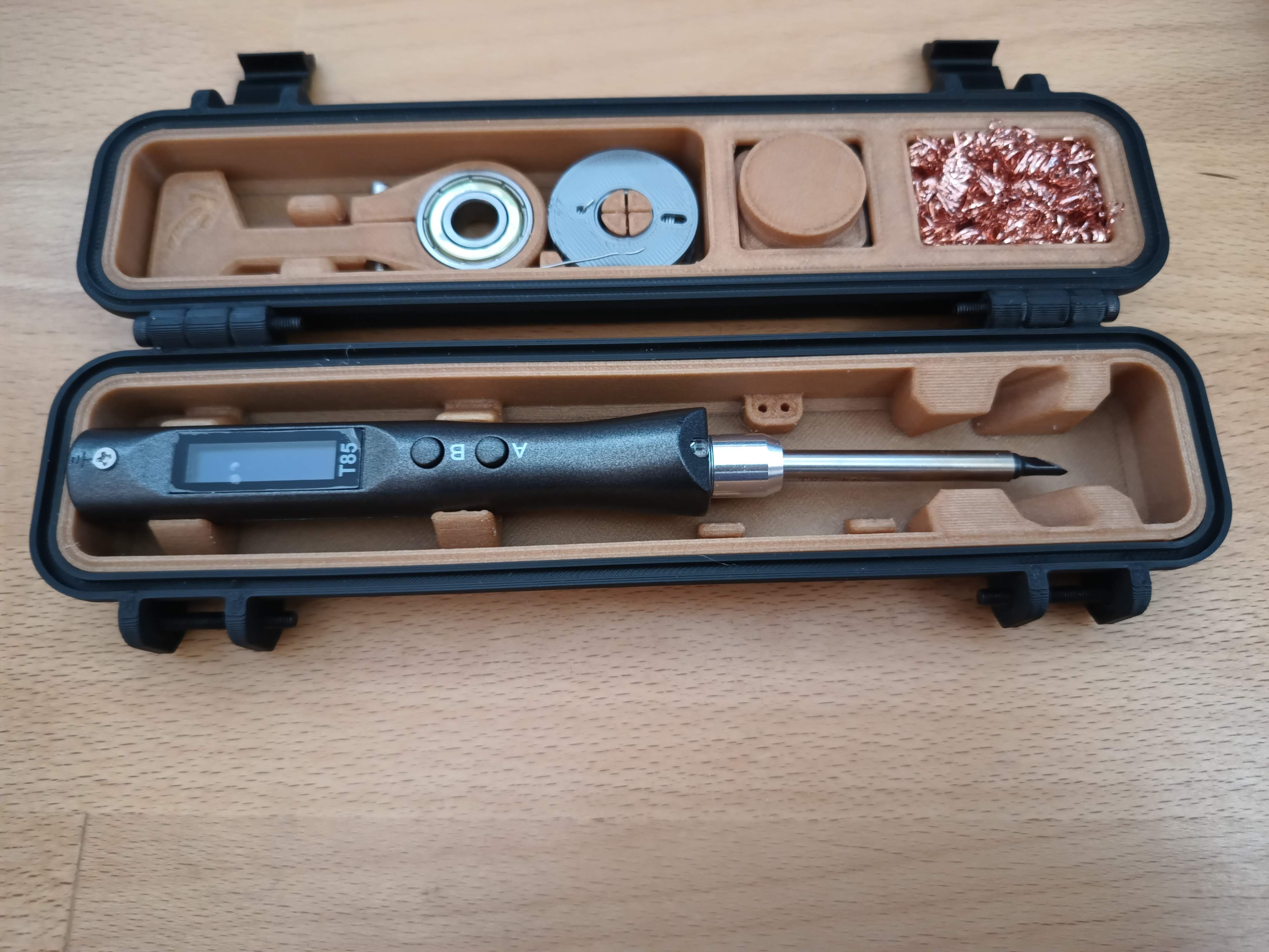 Quecoo T85 holder 3D model thumbnail