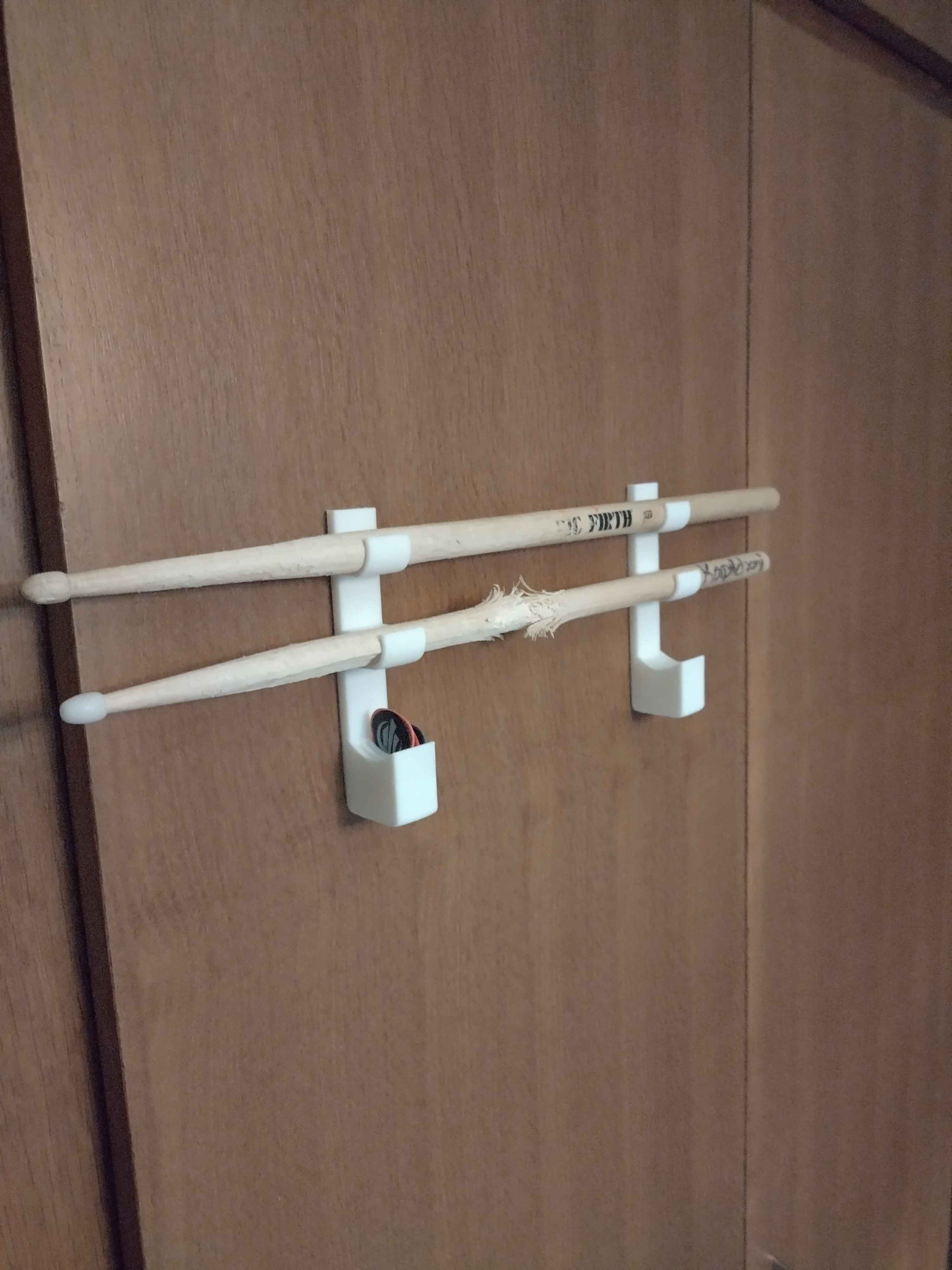 Drum Stick and guitarpick holder