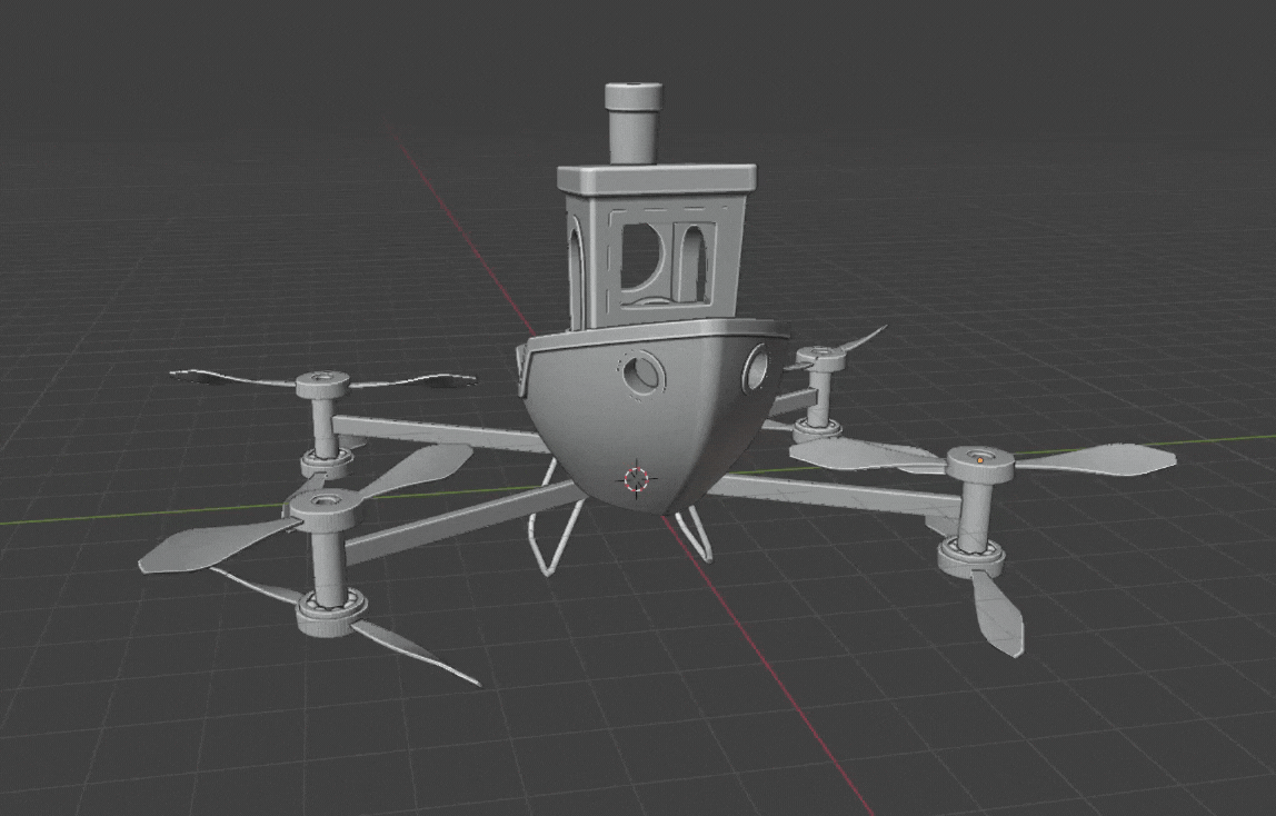 Drone Benchy