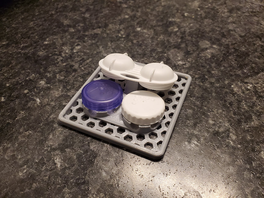 Contact Lens Drying Station