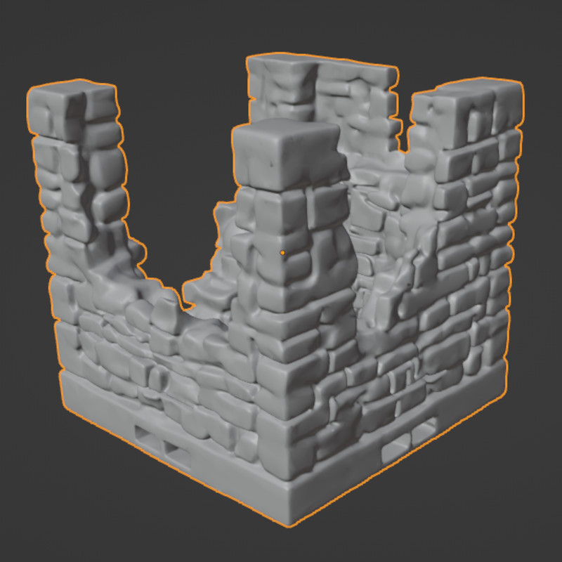 Openforge2 Rest/Saveplace Wall segment — miniatura 3