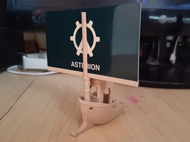 Sail Benchy for business cards.