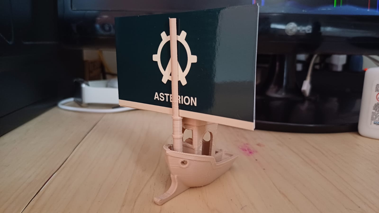 Sail Benchy for business cards.