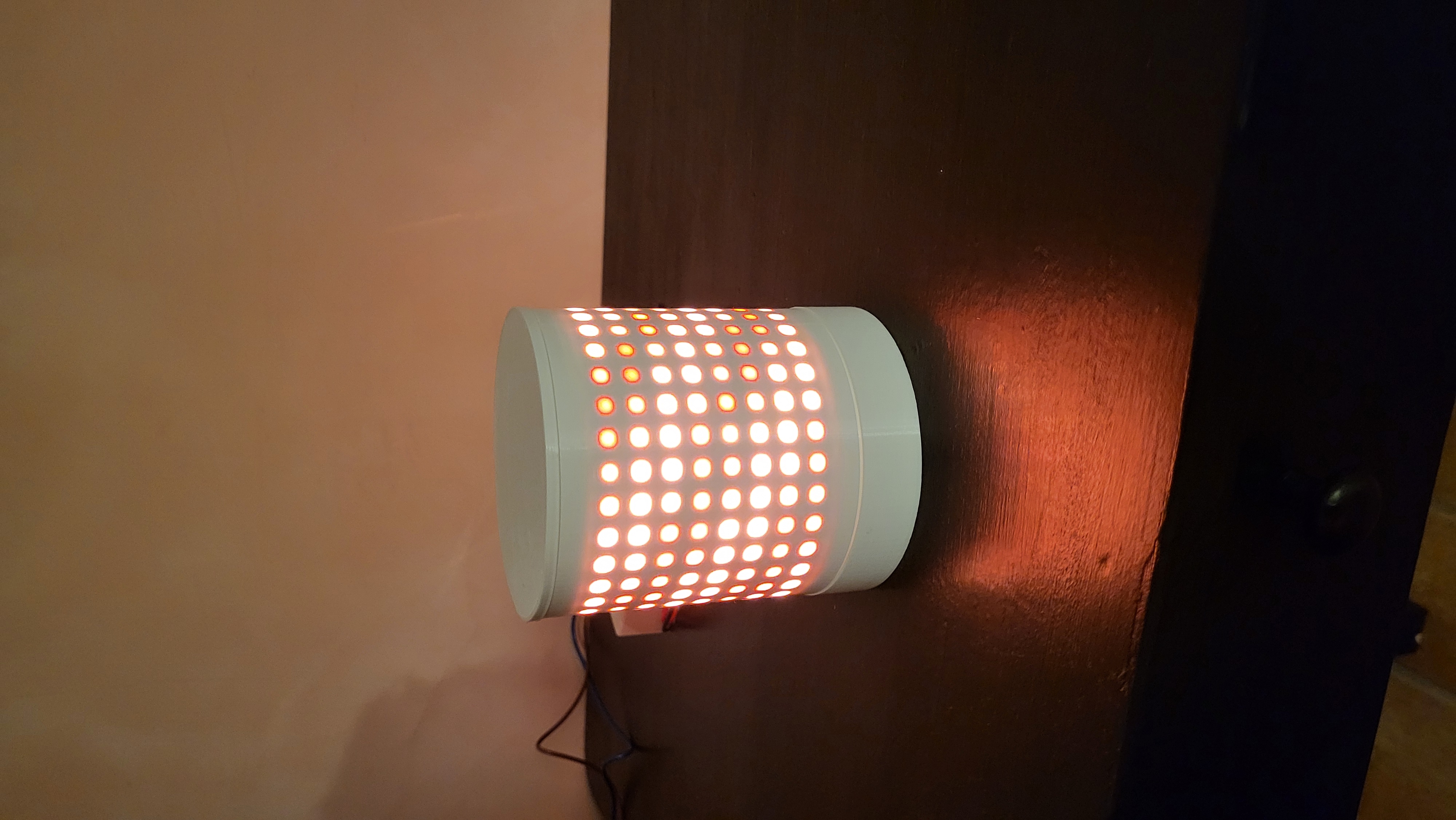 LED Matrix Lampe