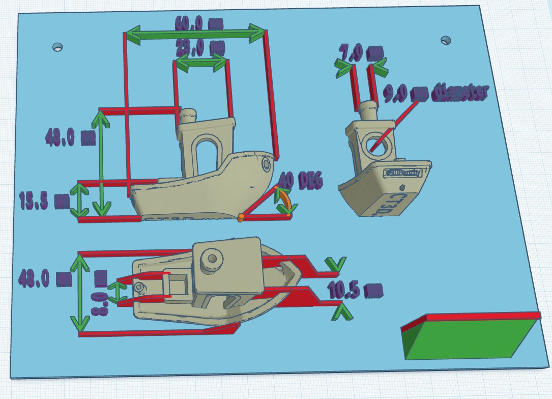 Miniatura 2 do modelo 3D Benchy Engineering Card