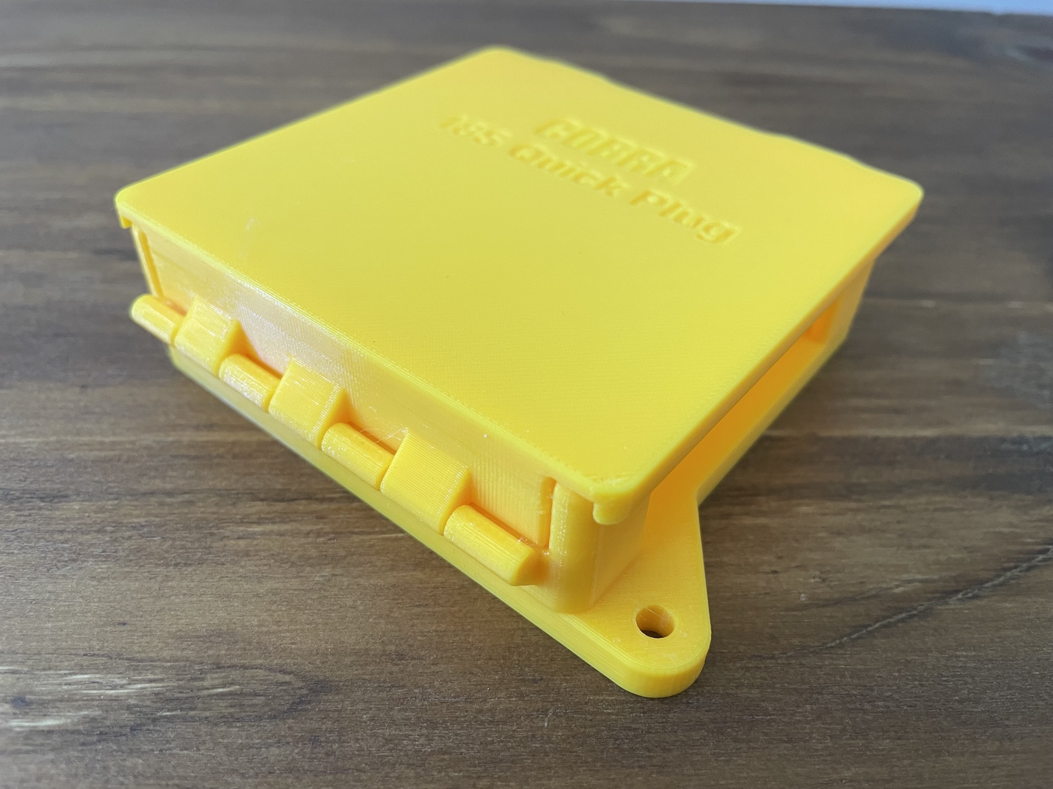 Hinged Cobra 18S Quick Plug Slat Case (Print In Place)