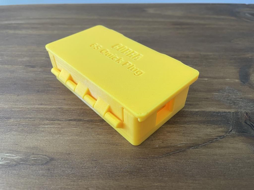 Hinged Cobra 6S Quick Plug Slat Case (Print In Place)