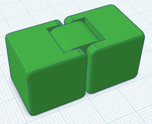 Tiny Fidget Infinity Cube (Loose Version)
