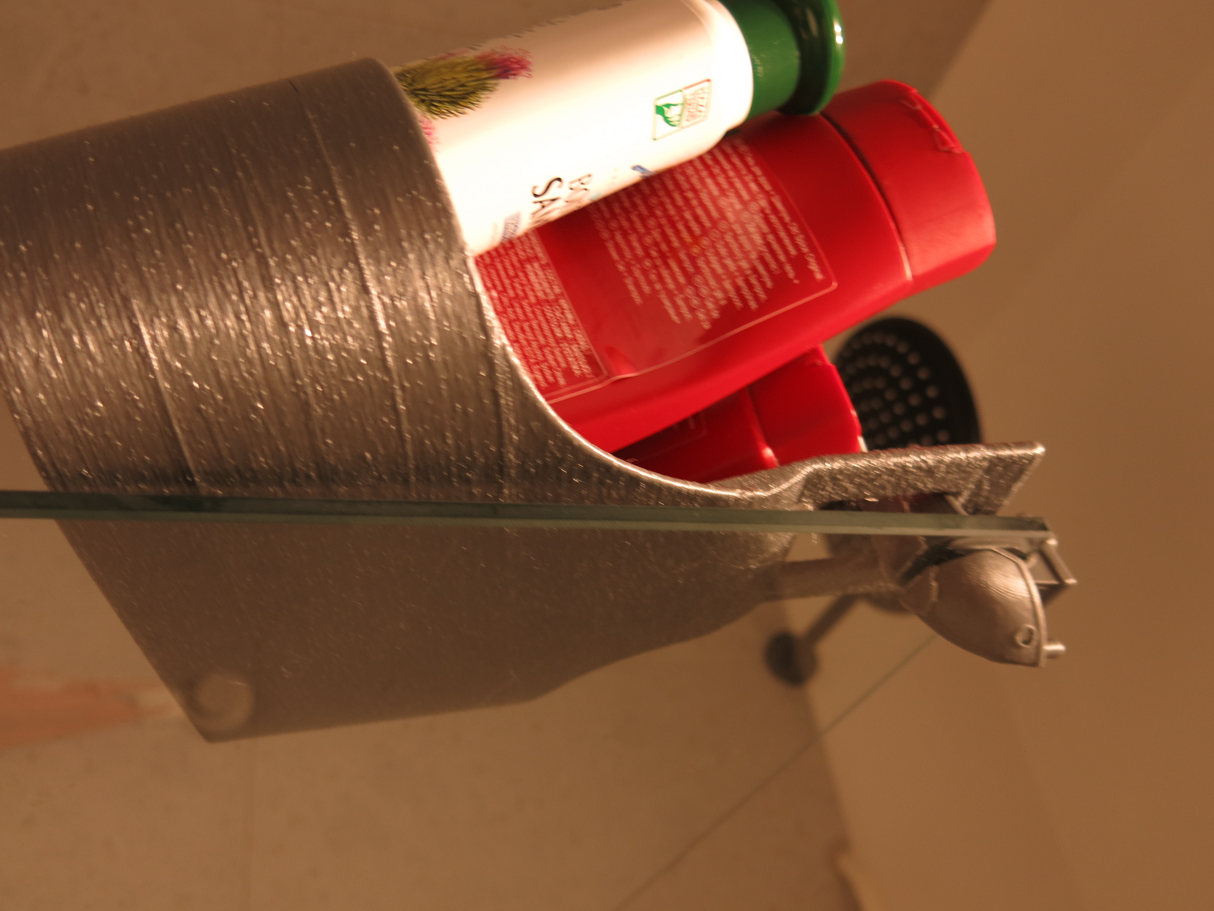 Benchy liquid soap holder
